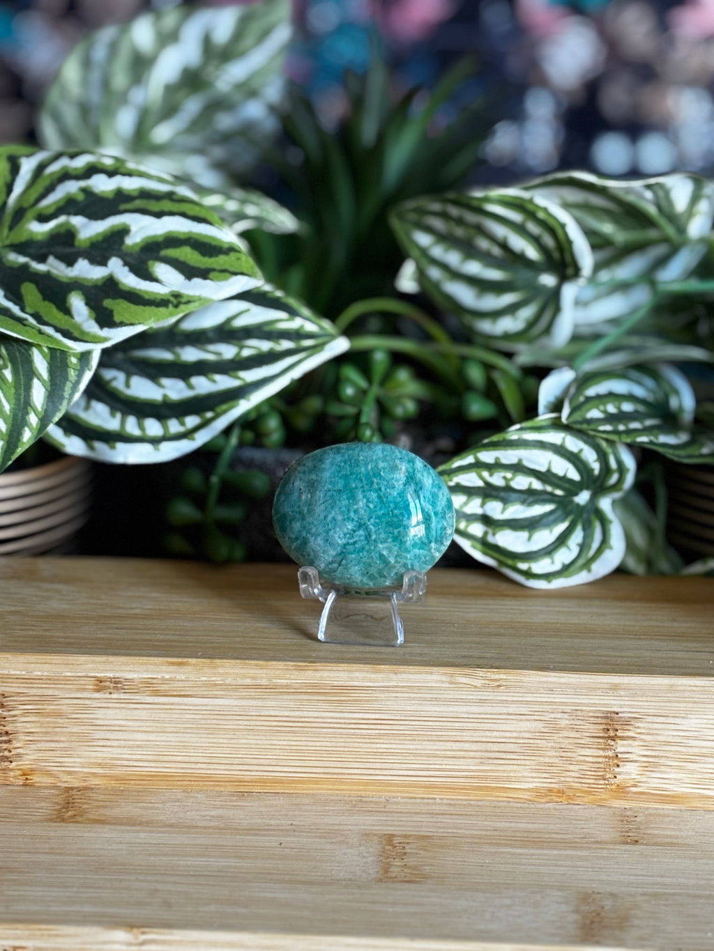 Amazonite Mini Palm Stone