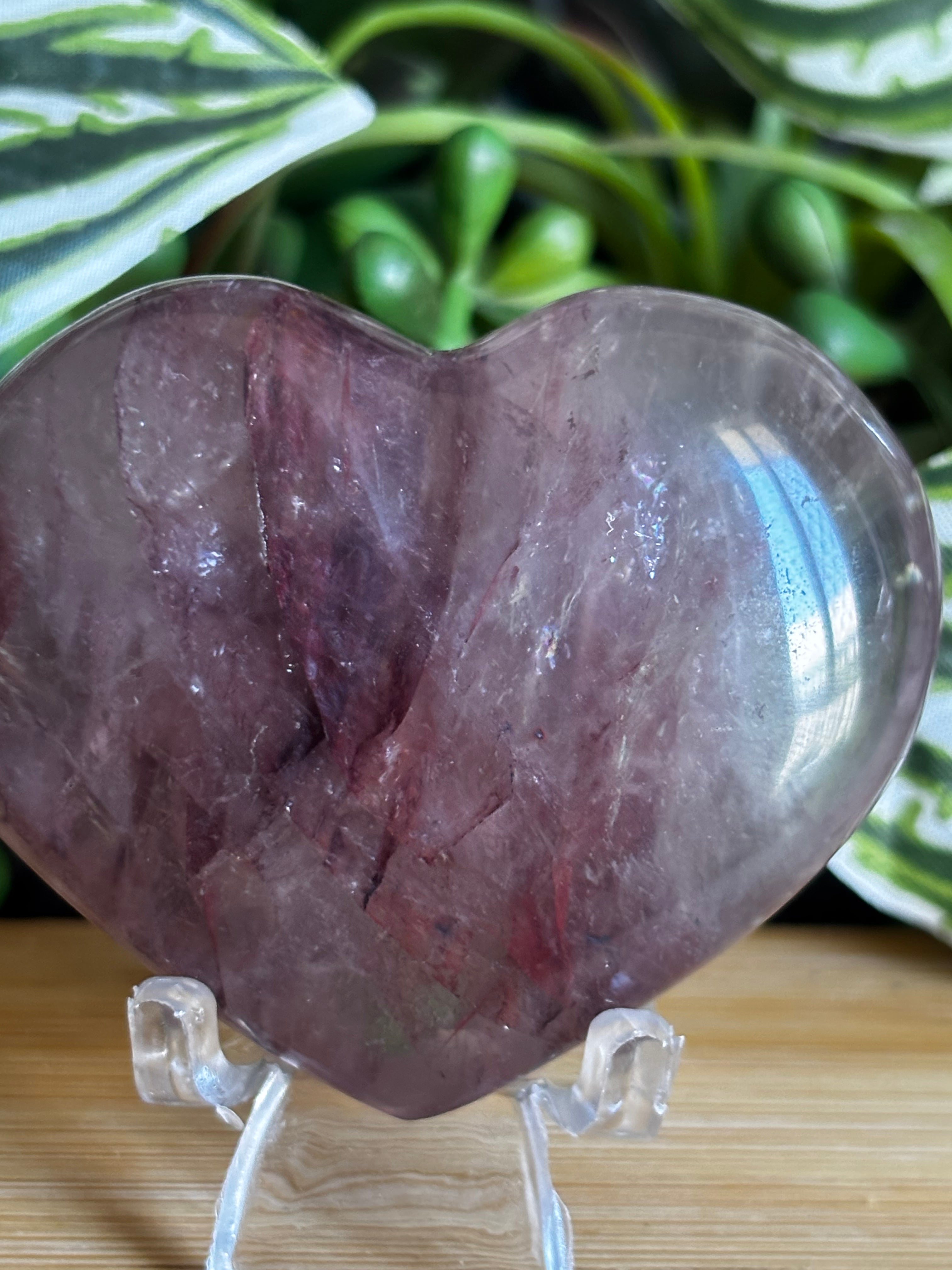 Fire Quartz Heart