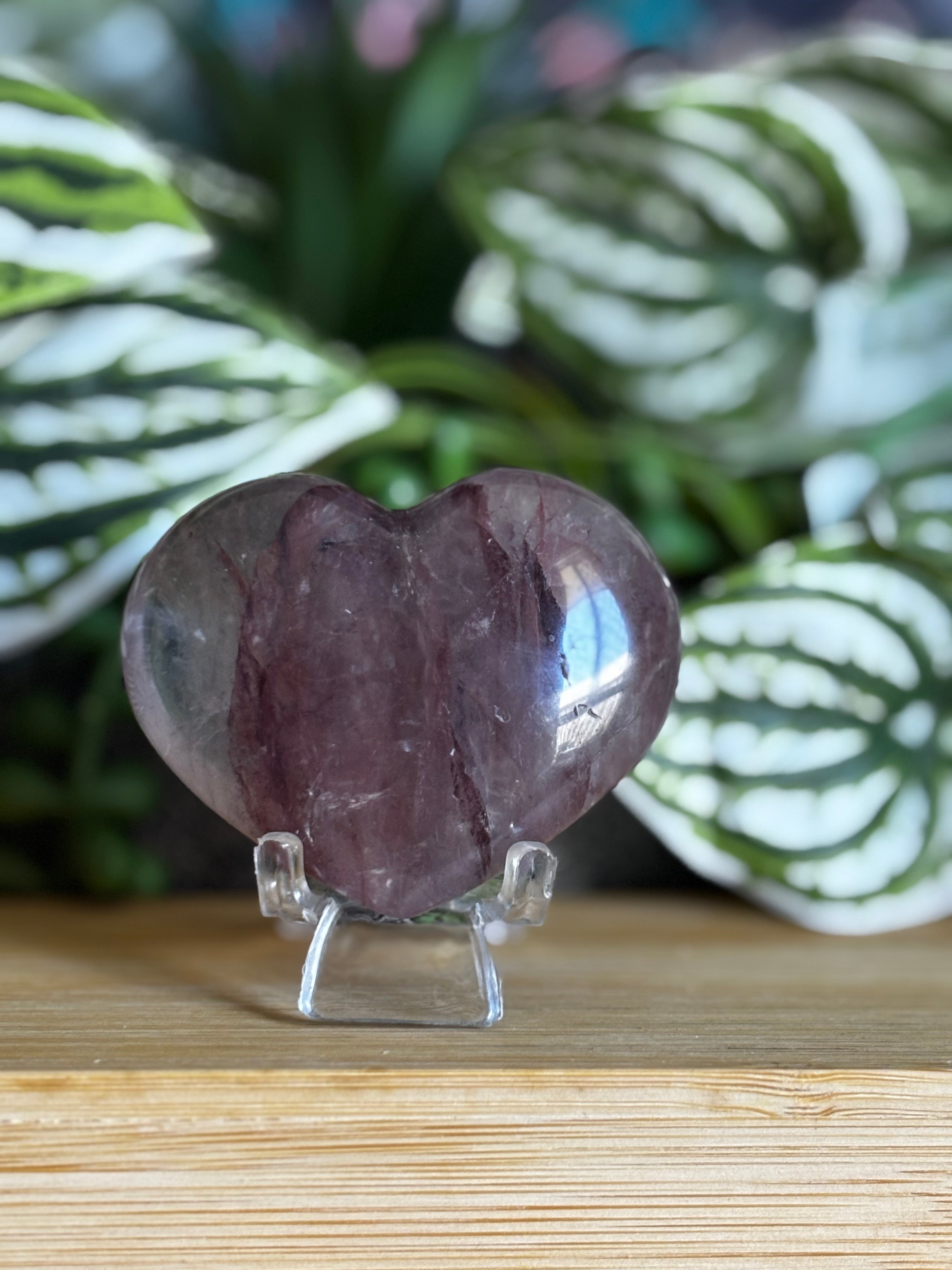 Fire Quartz Heart