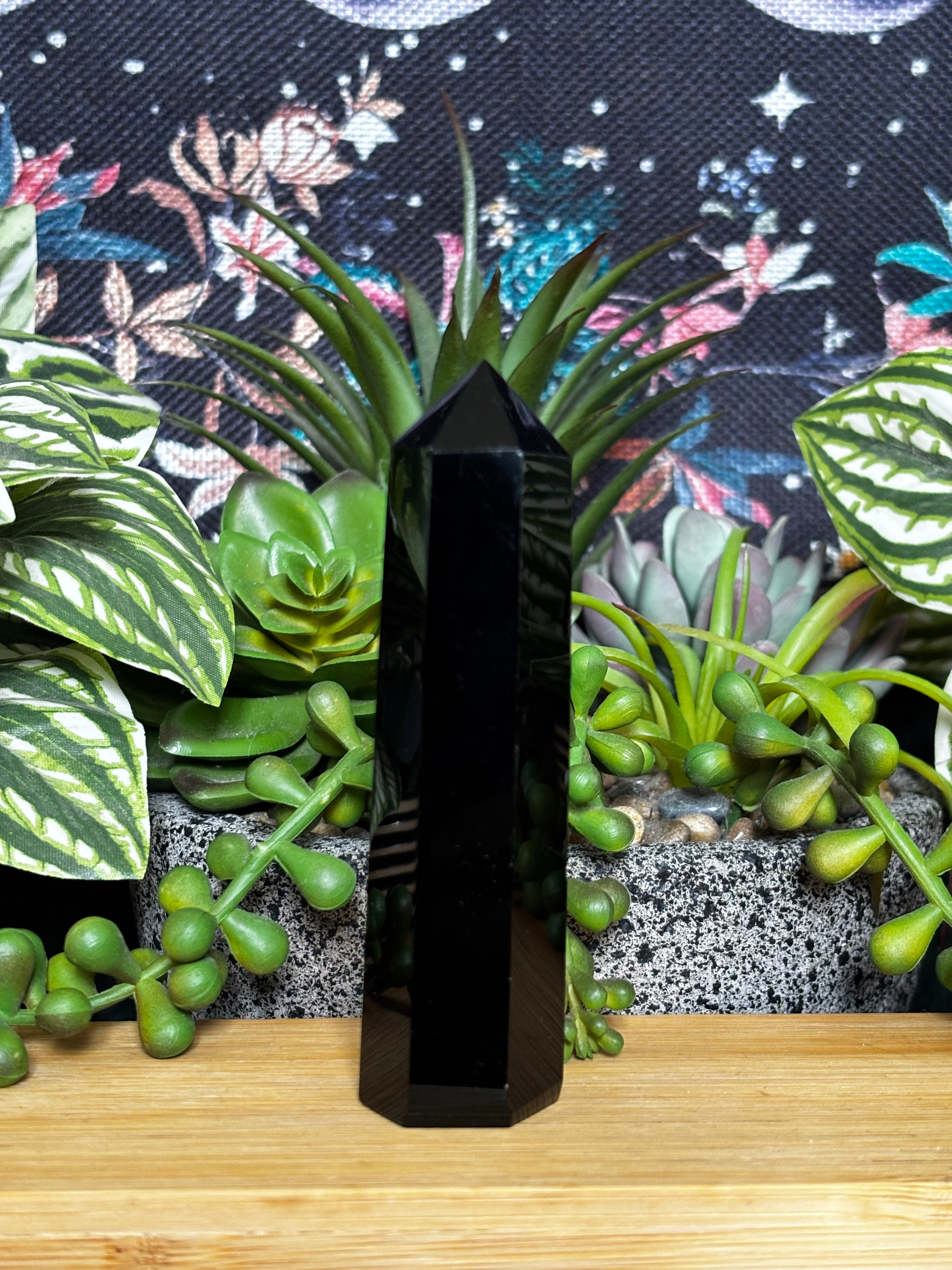 Obsidian Point 9.5cm