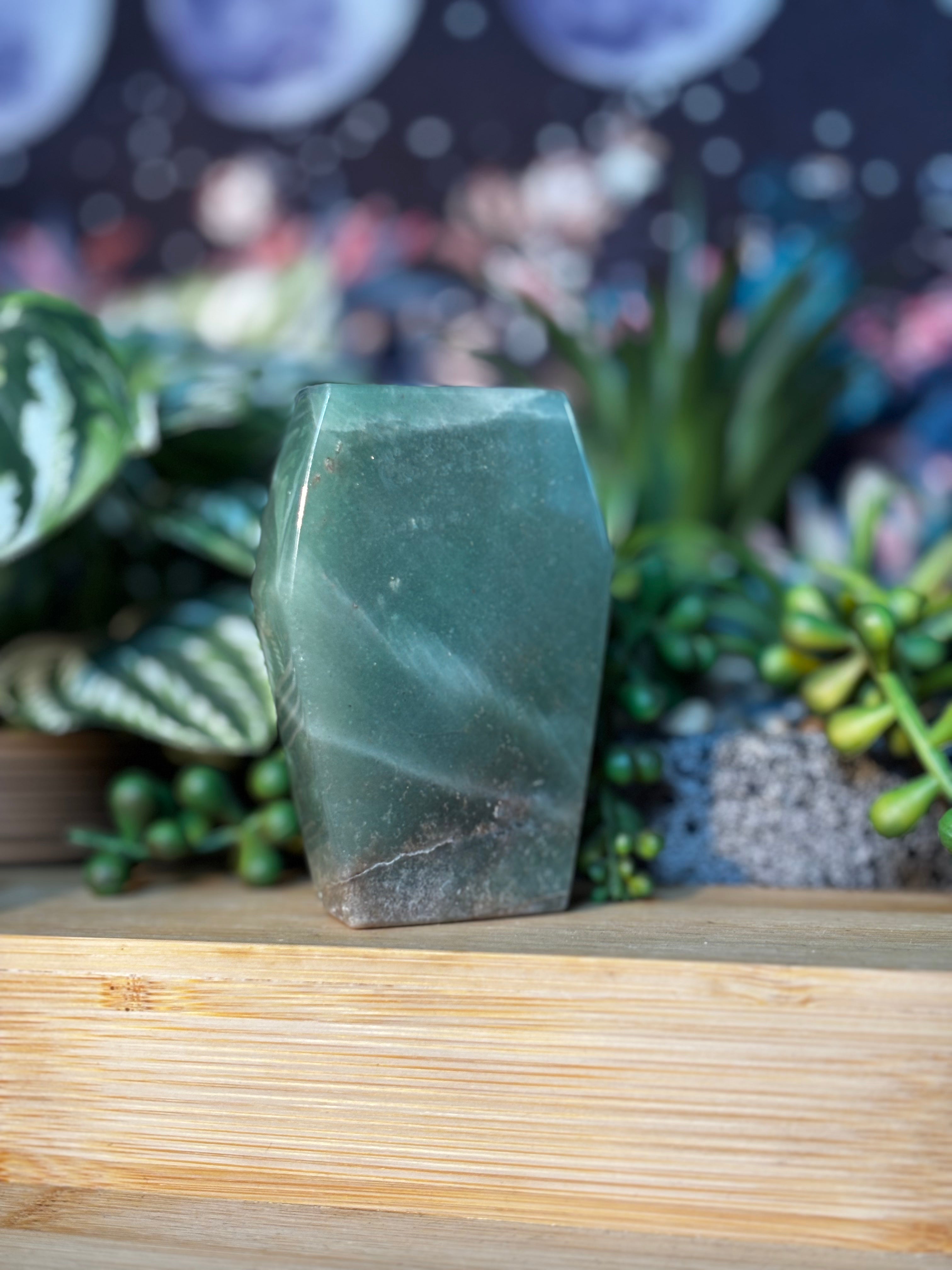Green Aventurine Coffin