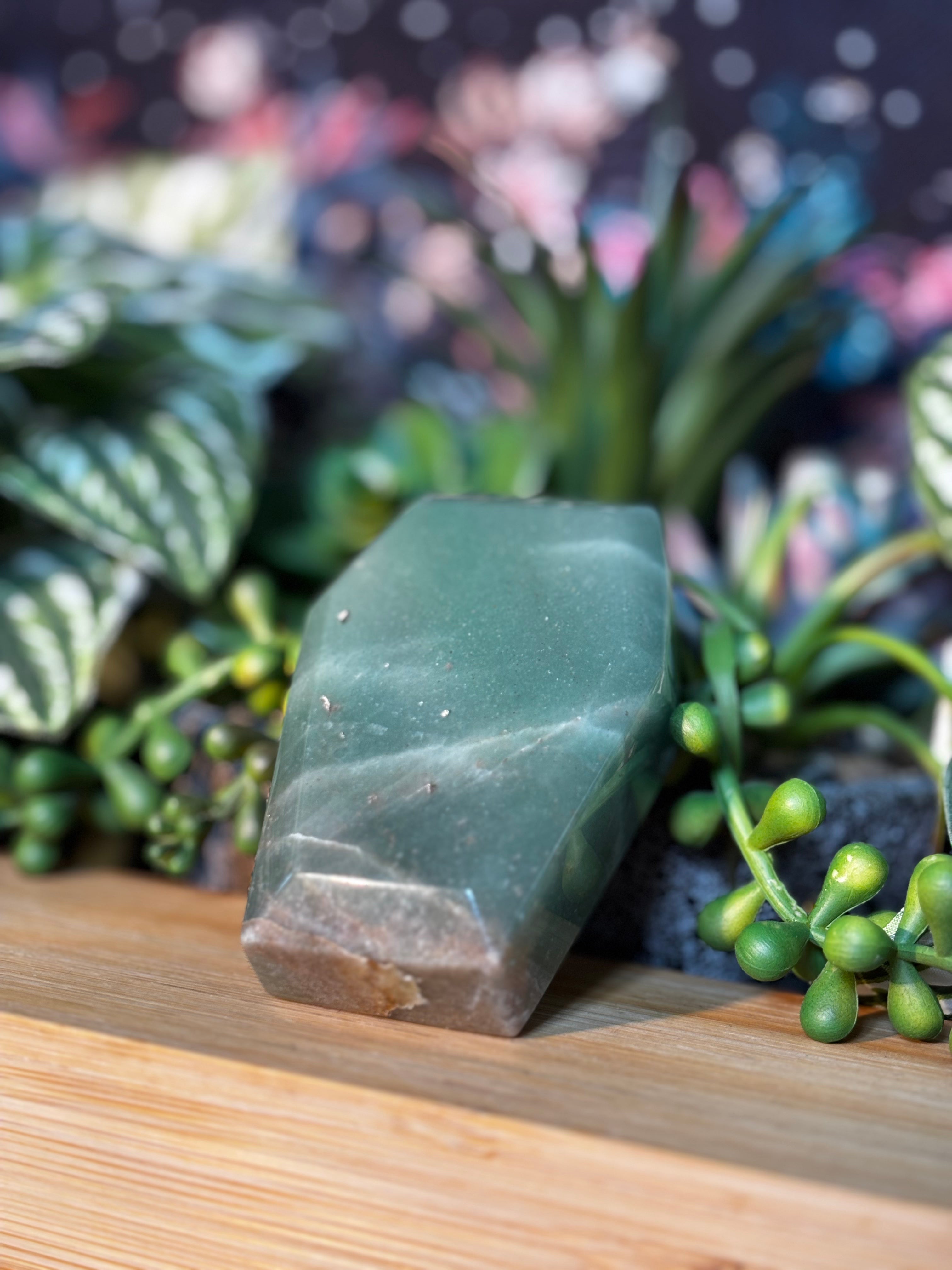 Green Aventurine Coffin