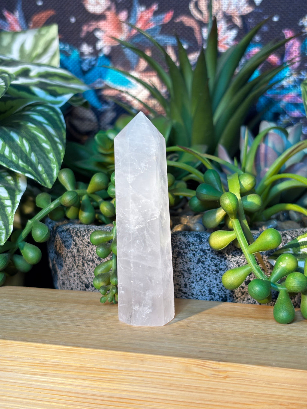 Pale Rose Quartz Point