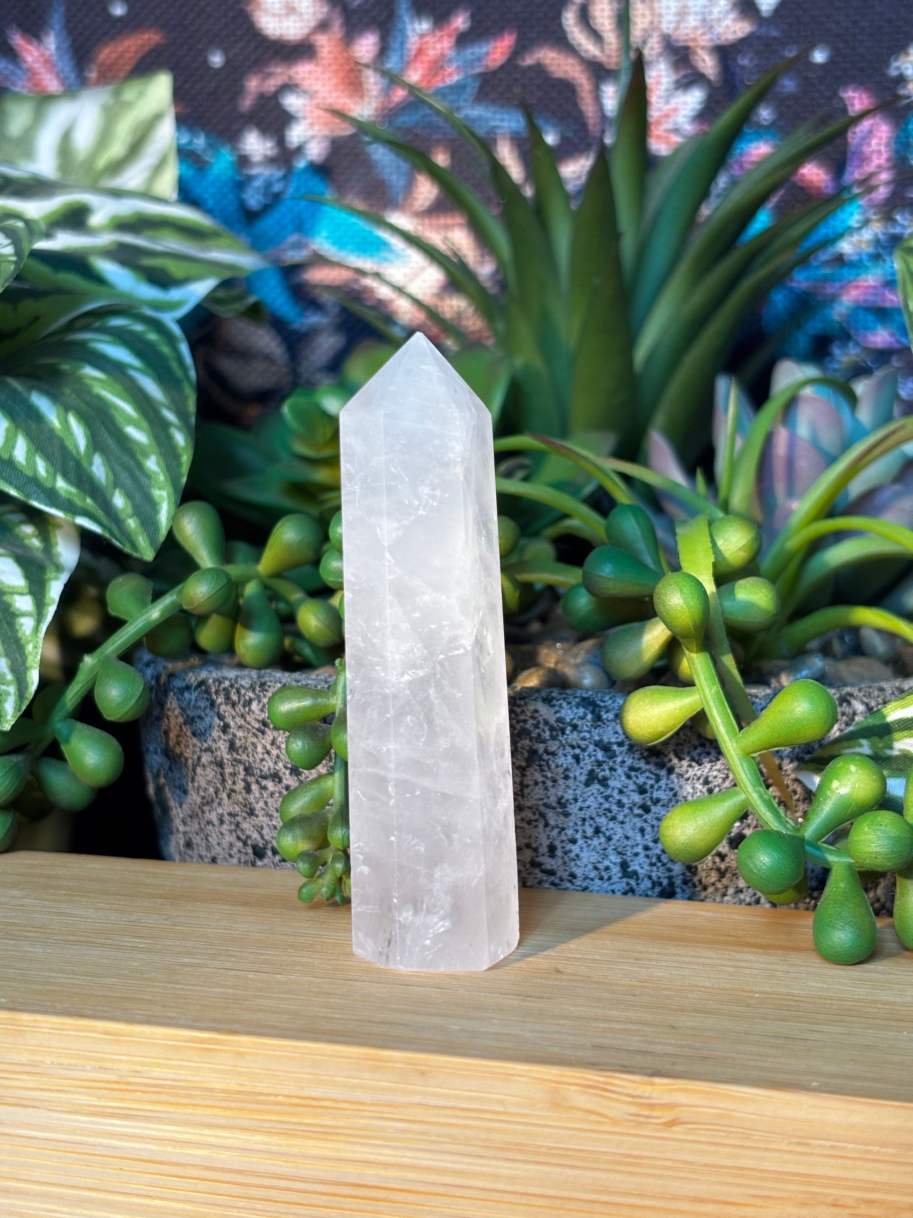 Pale Rose Quartz Point