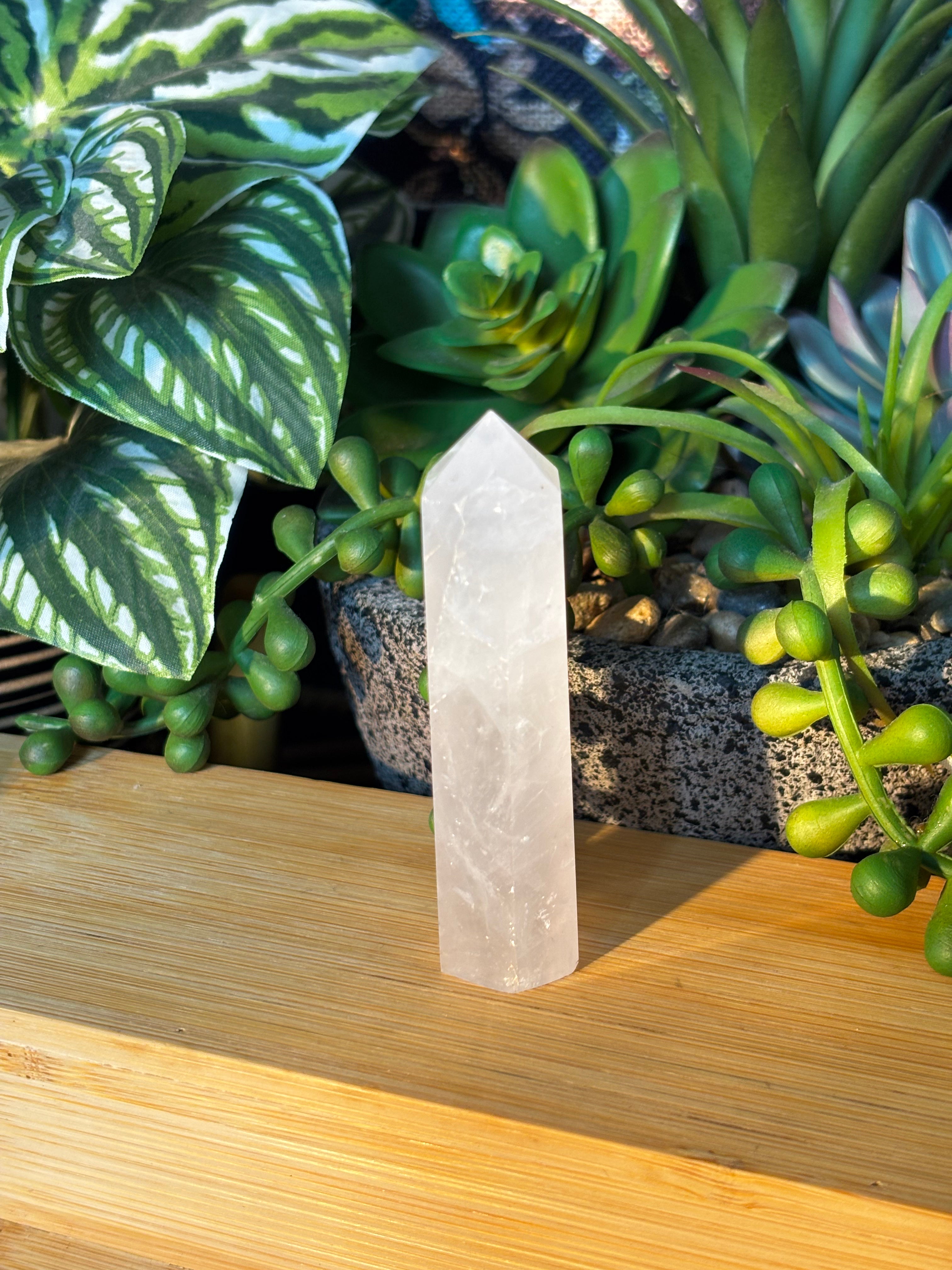 Pale Rose Quartz Point