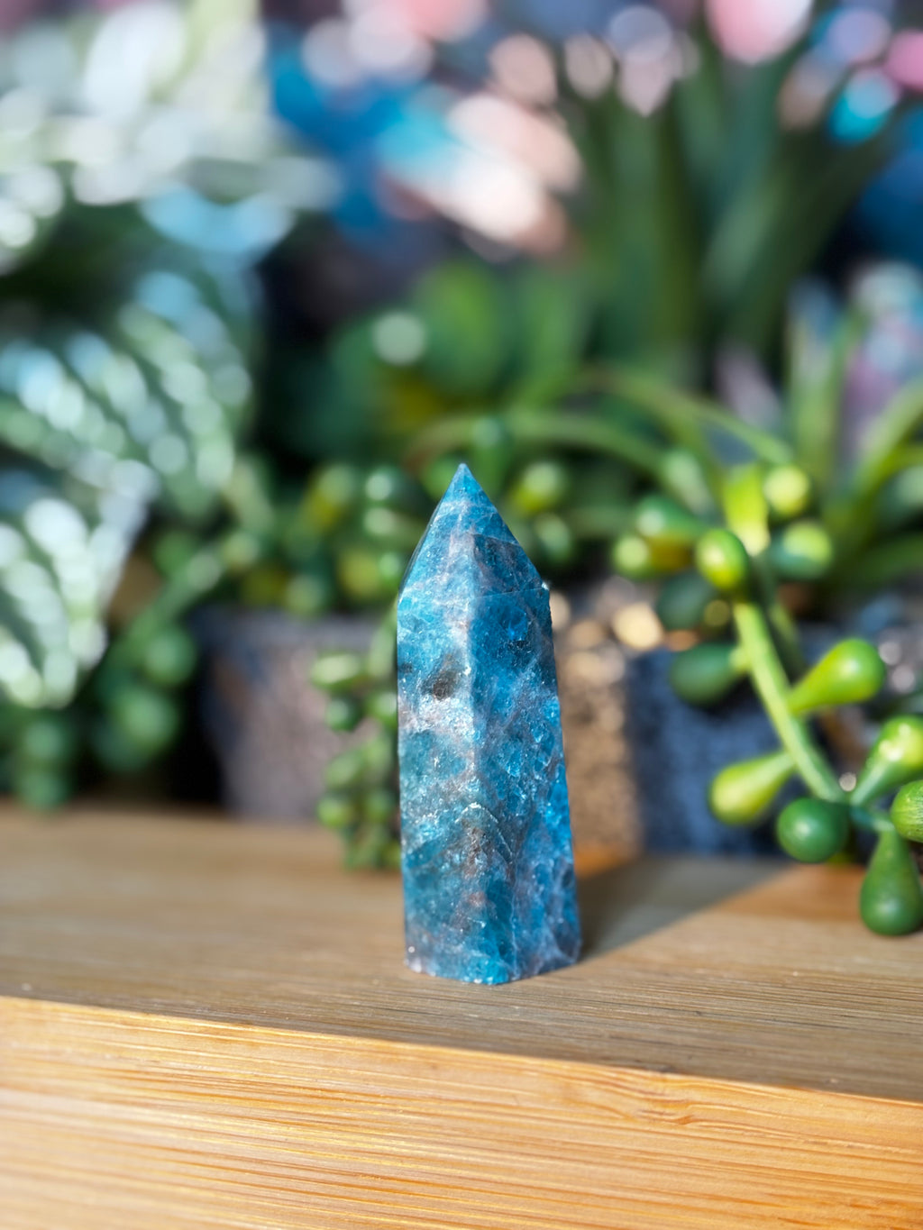 Blue Apatite Mini Point 2