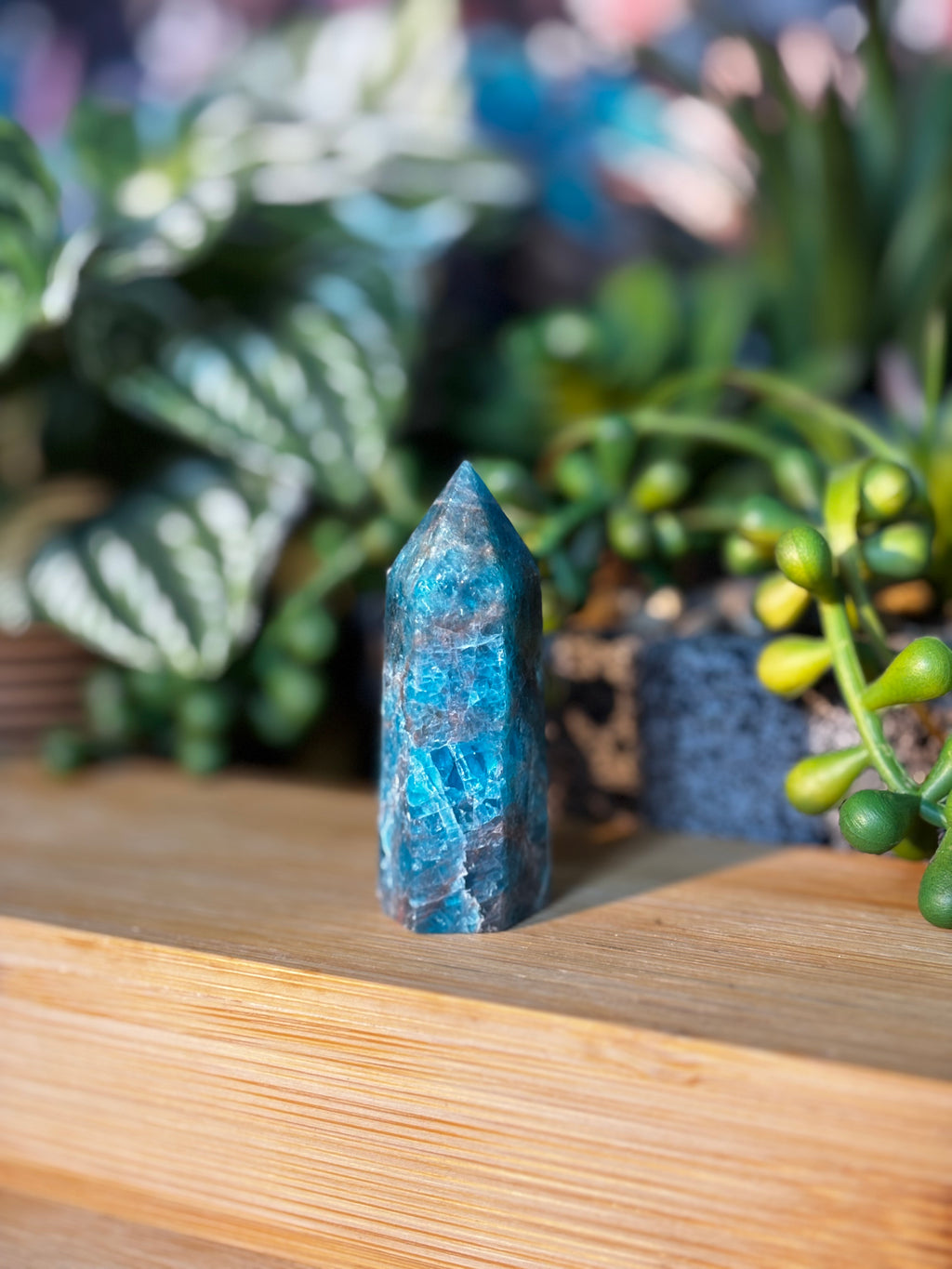 Blue Apatite Mini Point 2