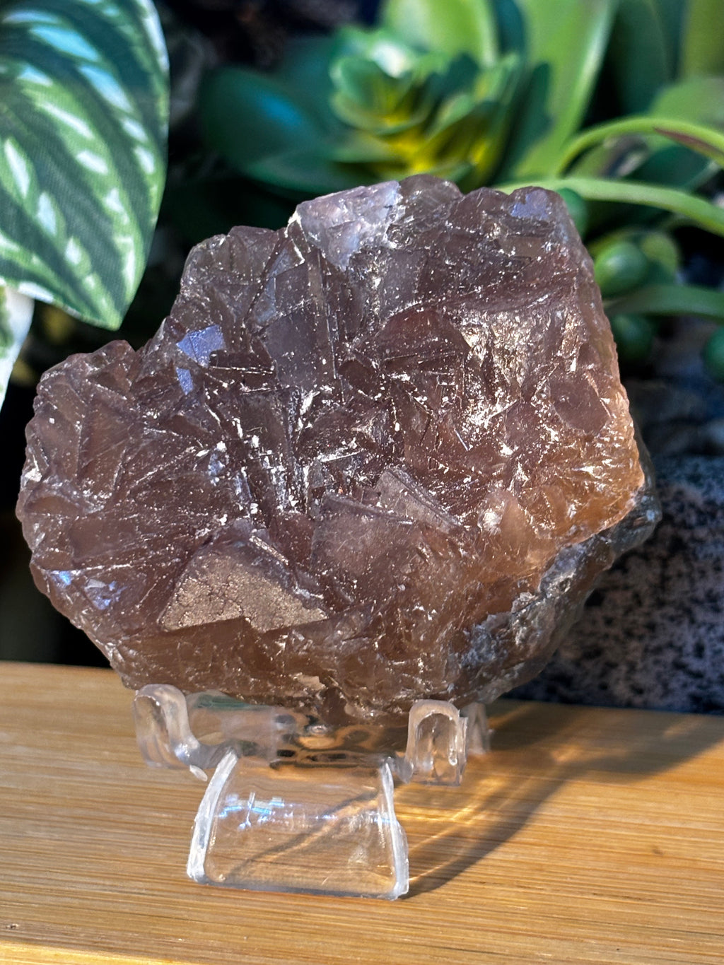 Chocolate Fluorite Specimen