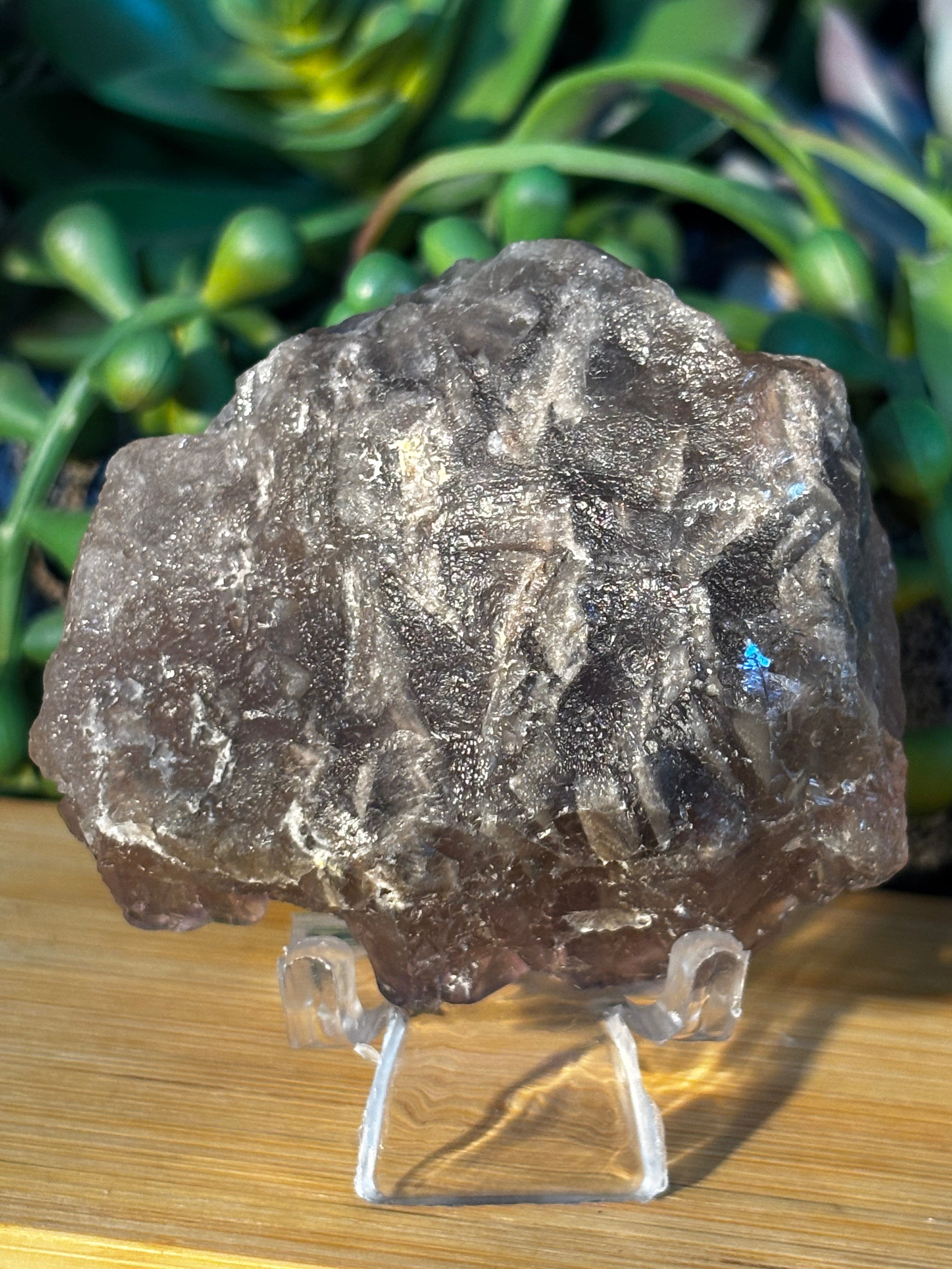Chocolate Fluorite Specimen
