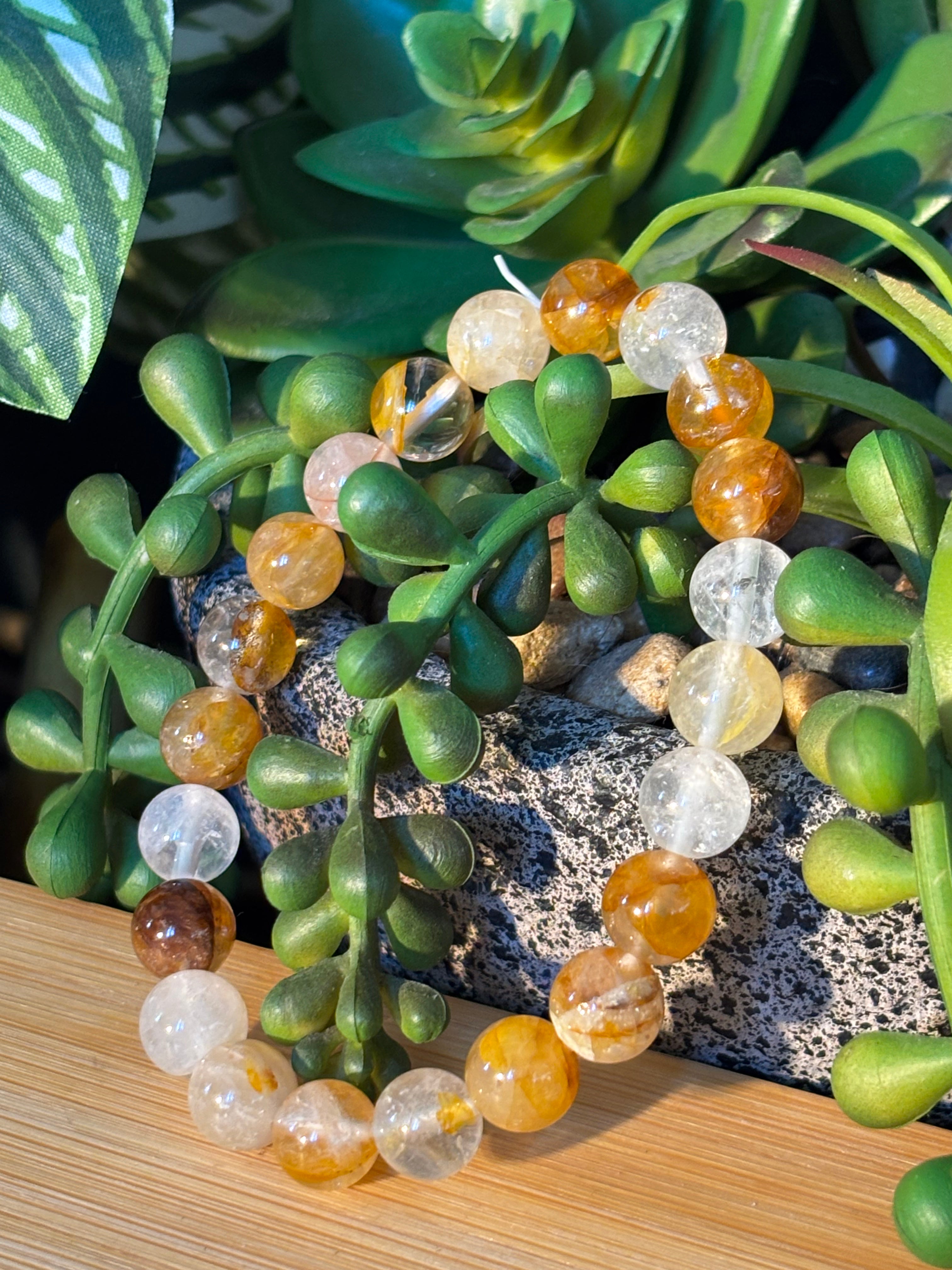 Golden Healer 8mm Bracelet