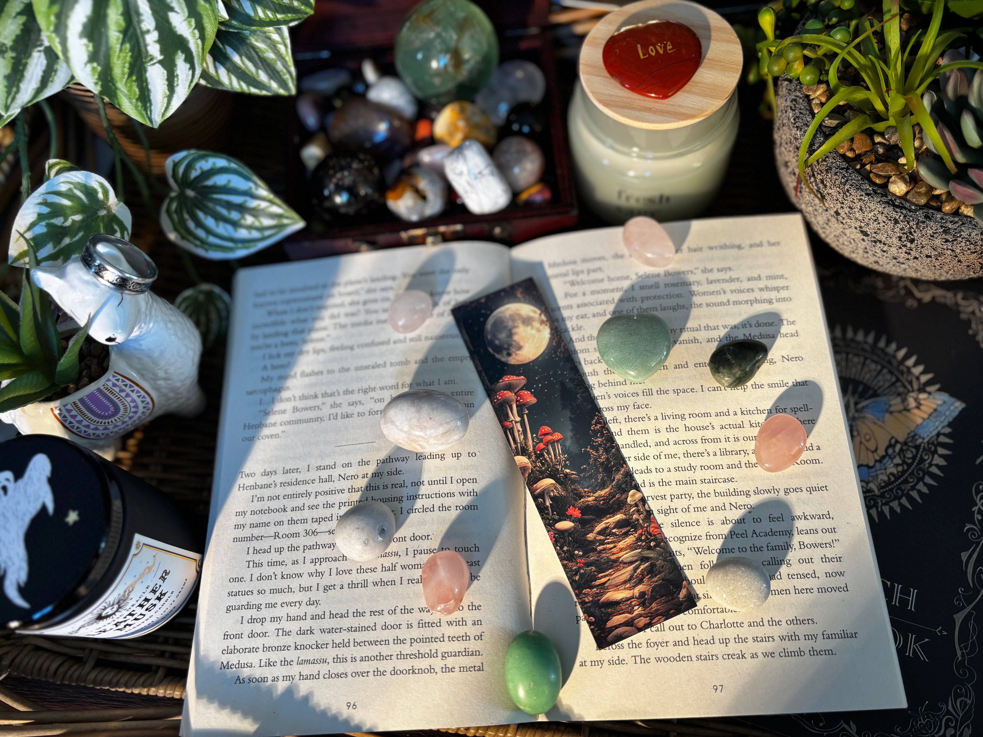 Moon & Mushroom Bookmark