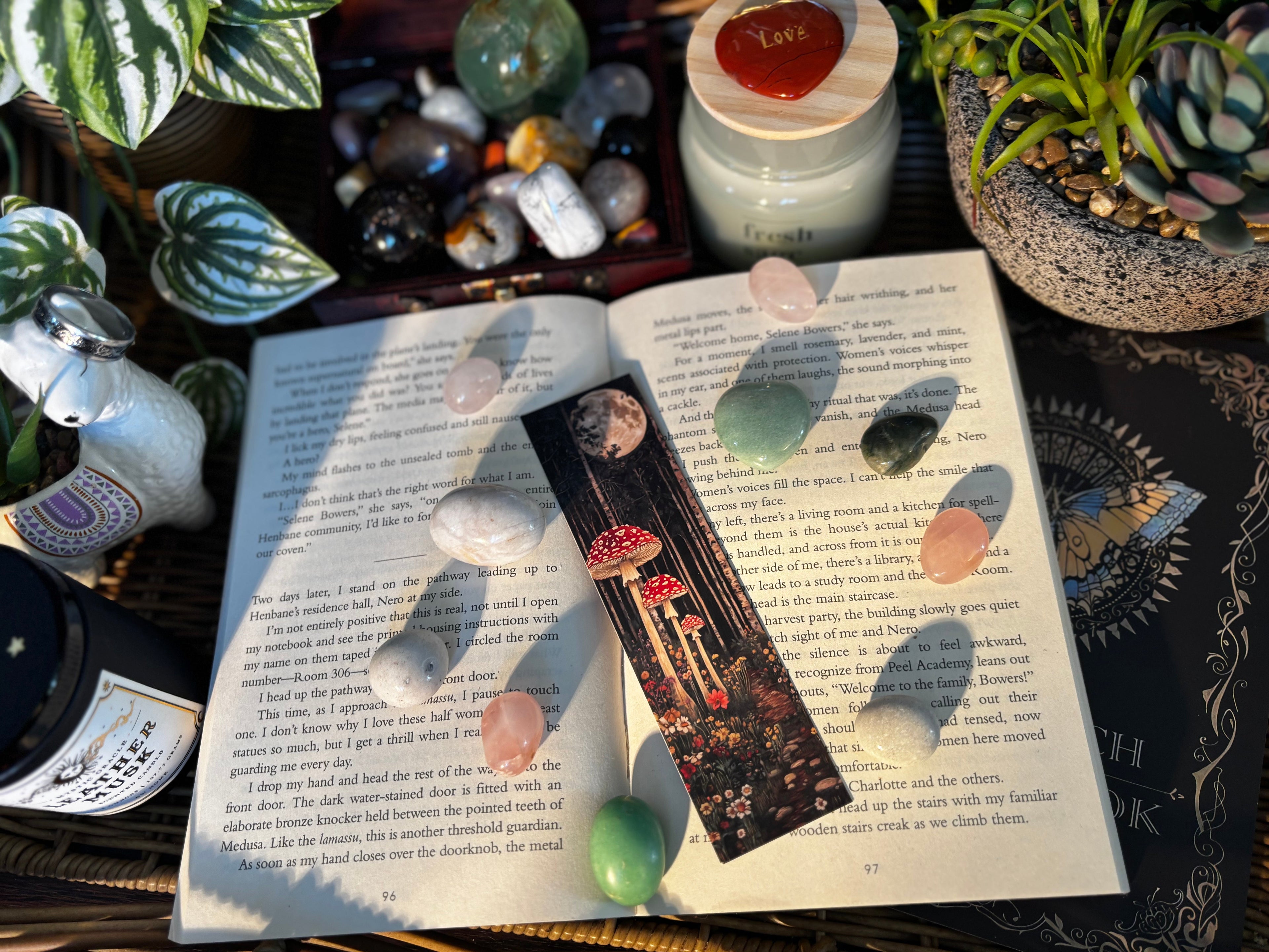 Forest Mushroom Bookmark