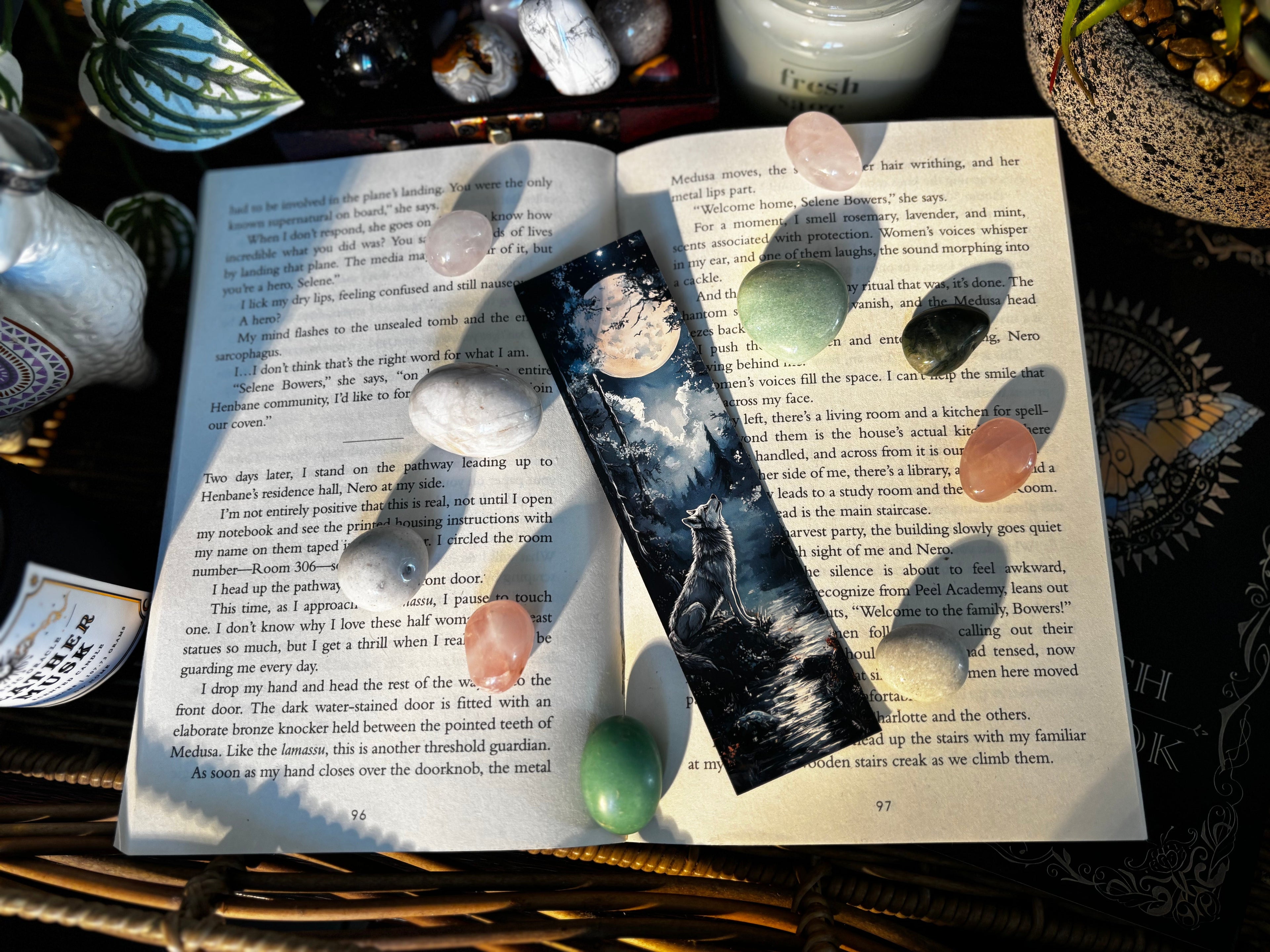 Forest Wolf Bookmark
