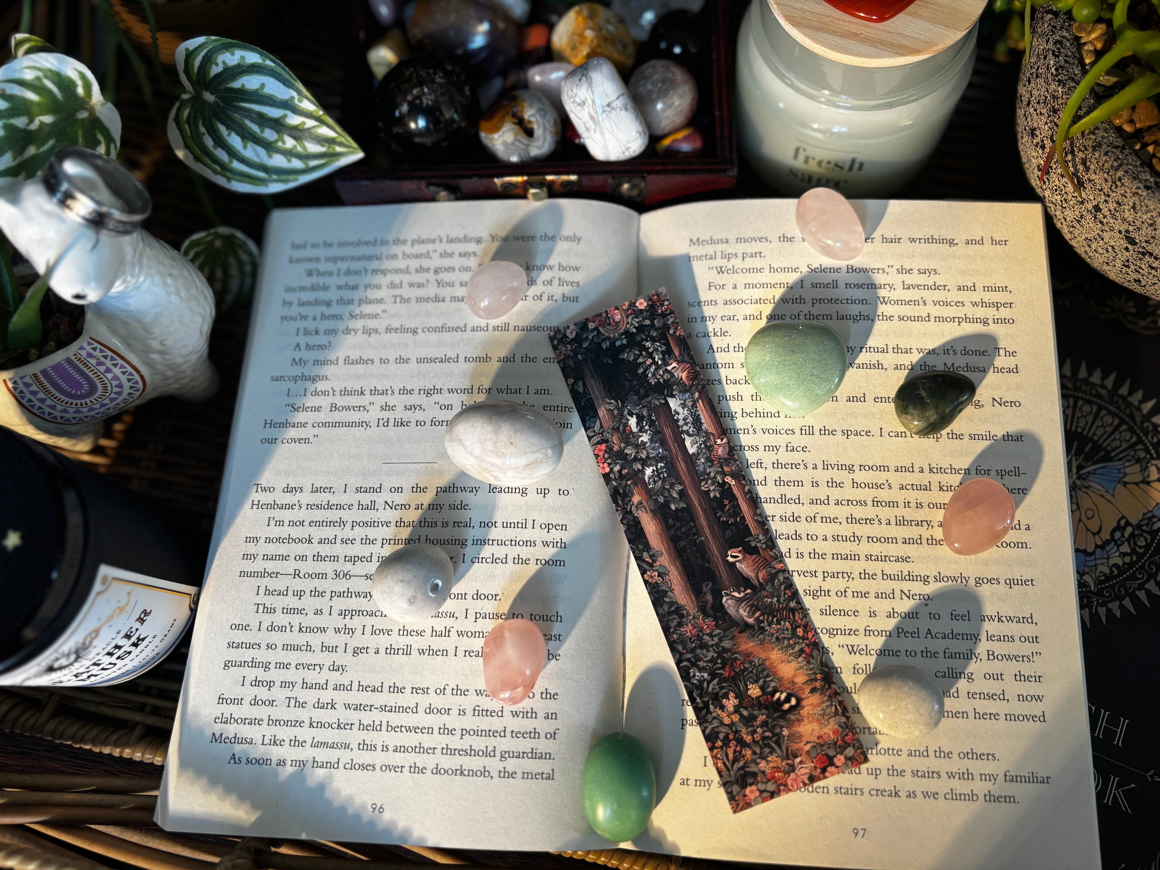 Forest Path Critters Bookmark