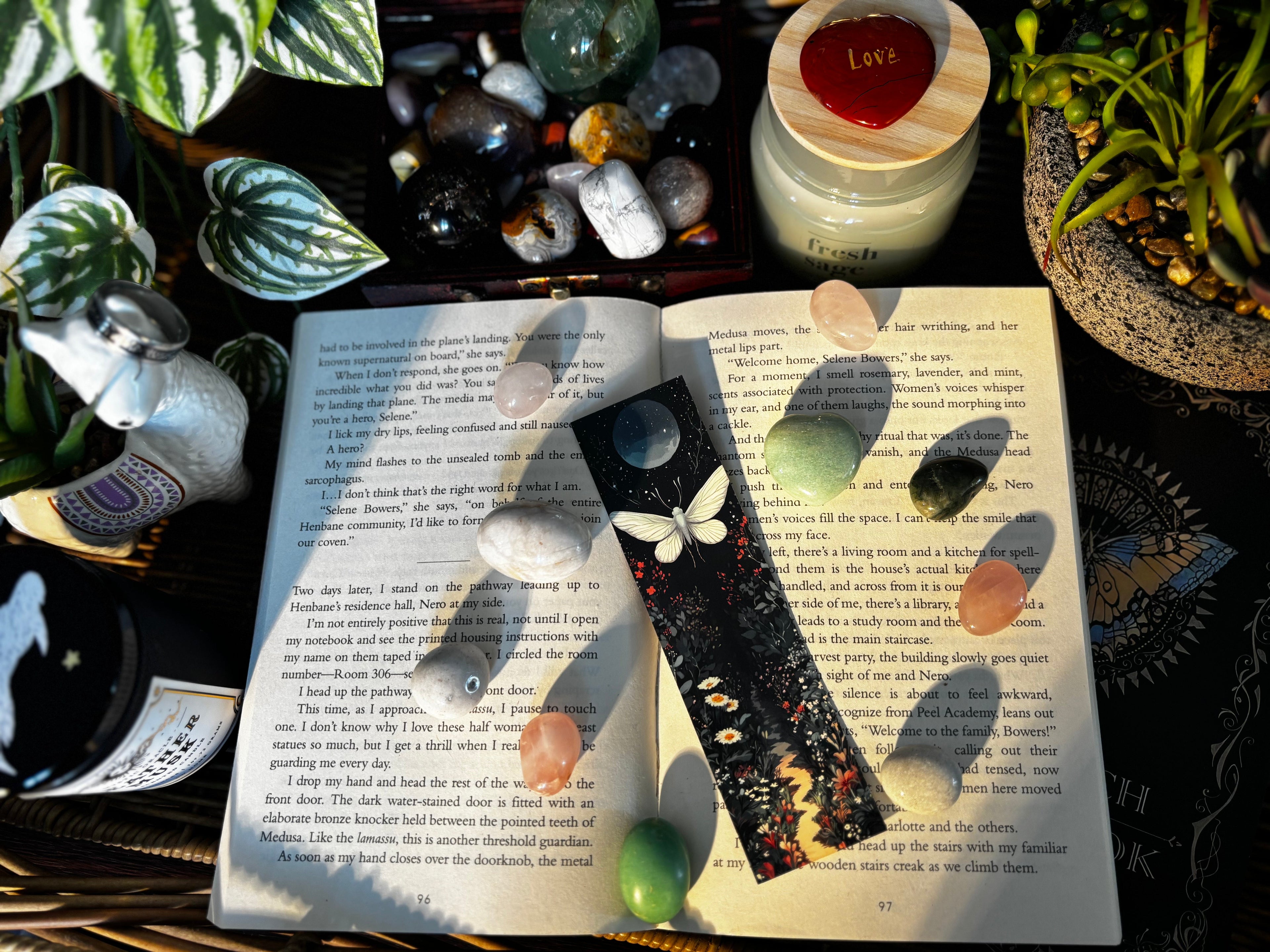Moth Path Bookmark