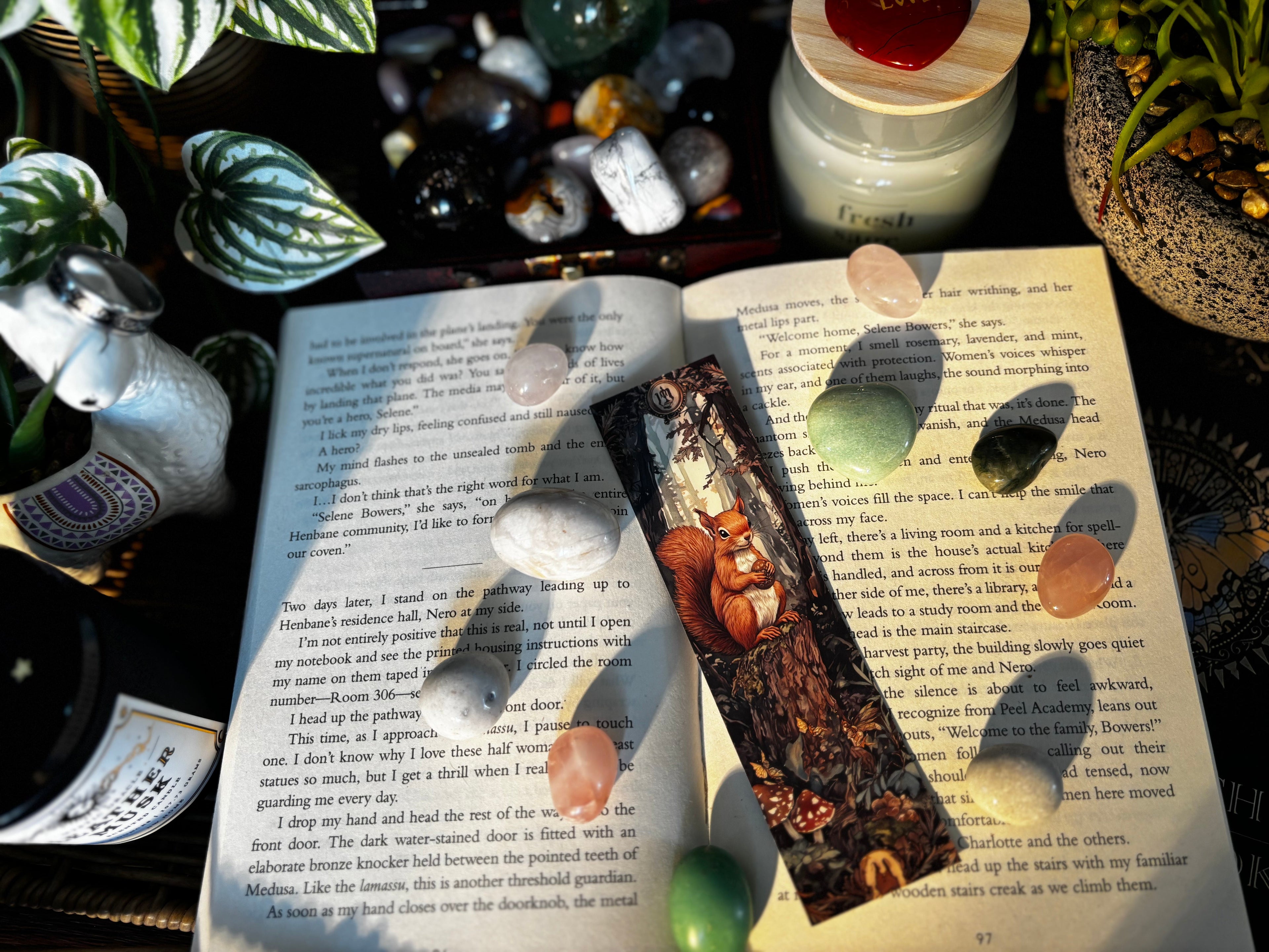 Foraging Squirrel Bookmark