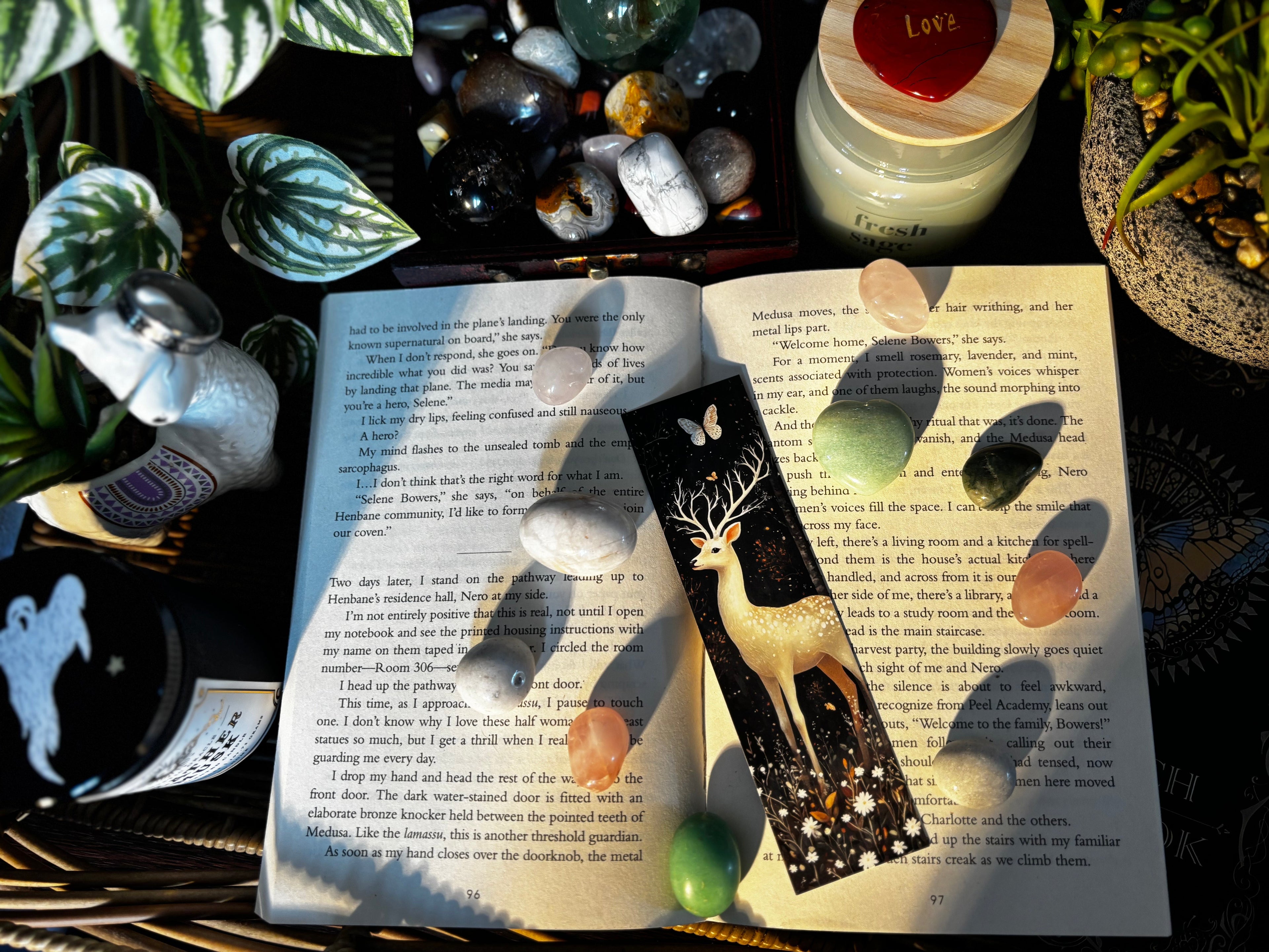 Gleaming Deer Bookmark