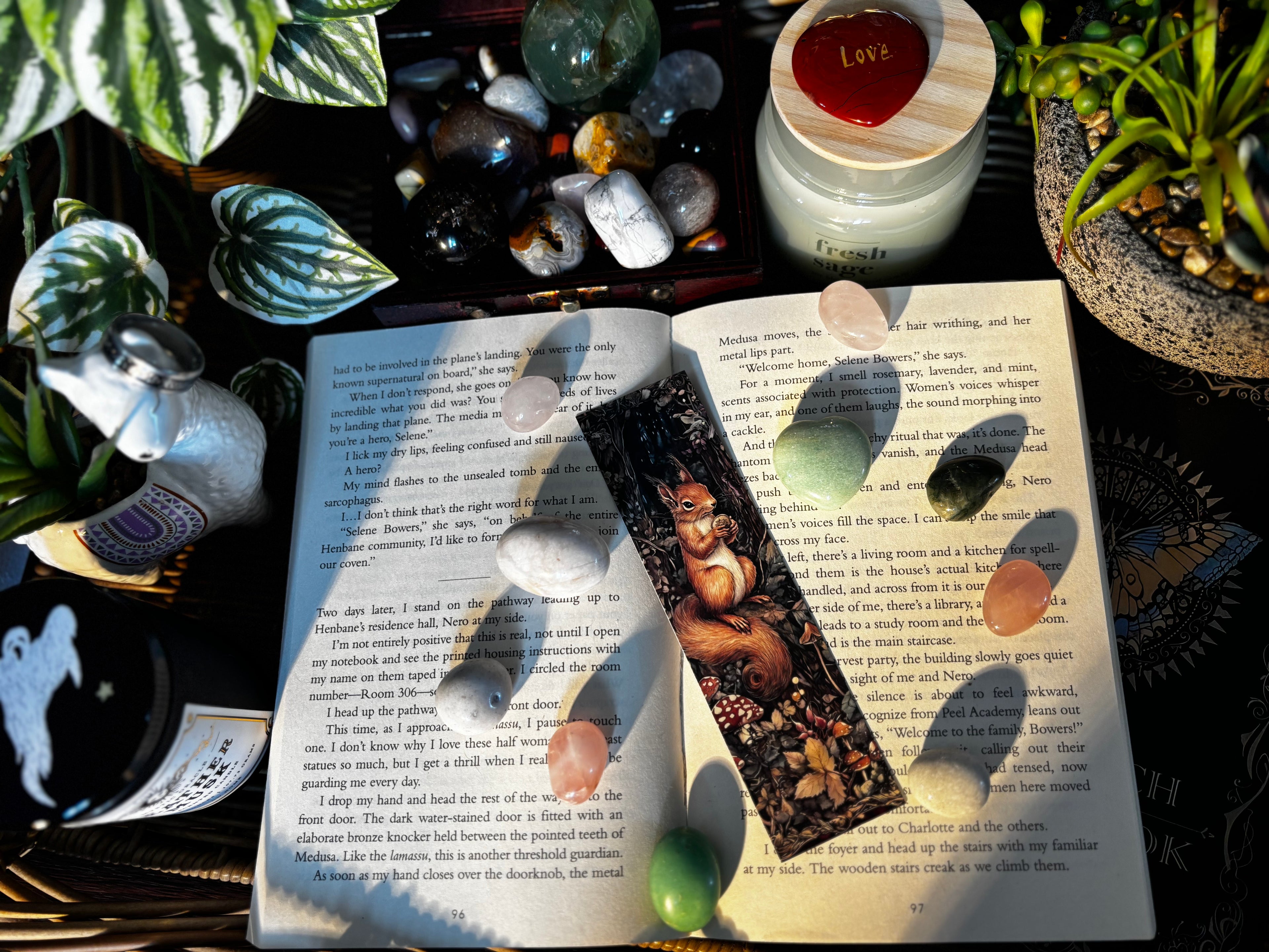 Squirrel Acorn Bookmark