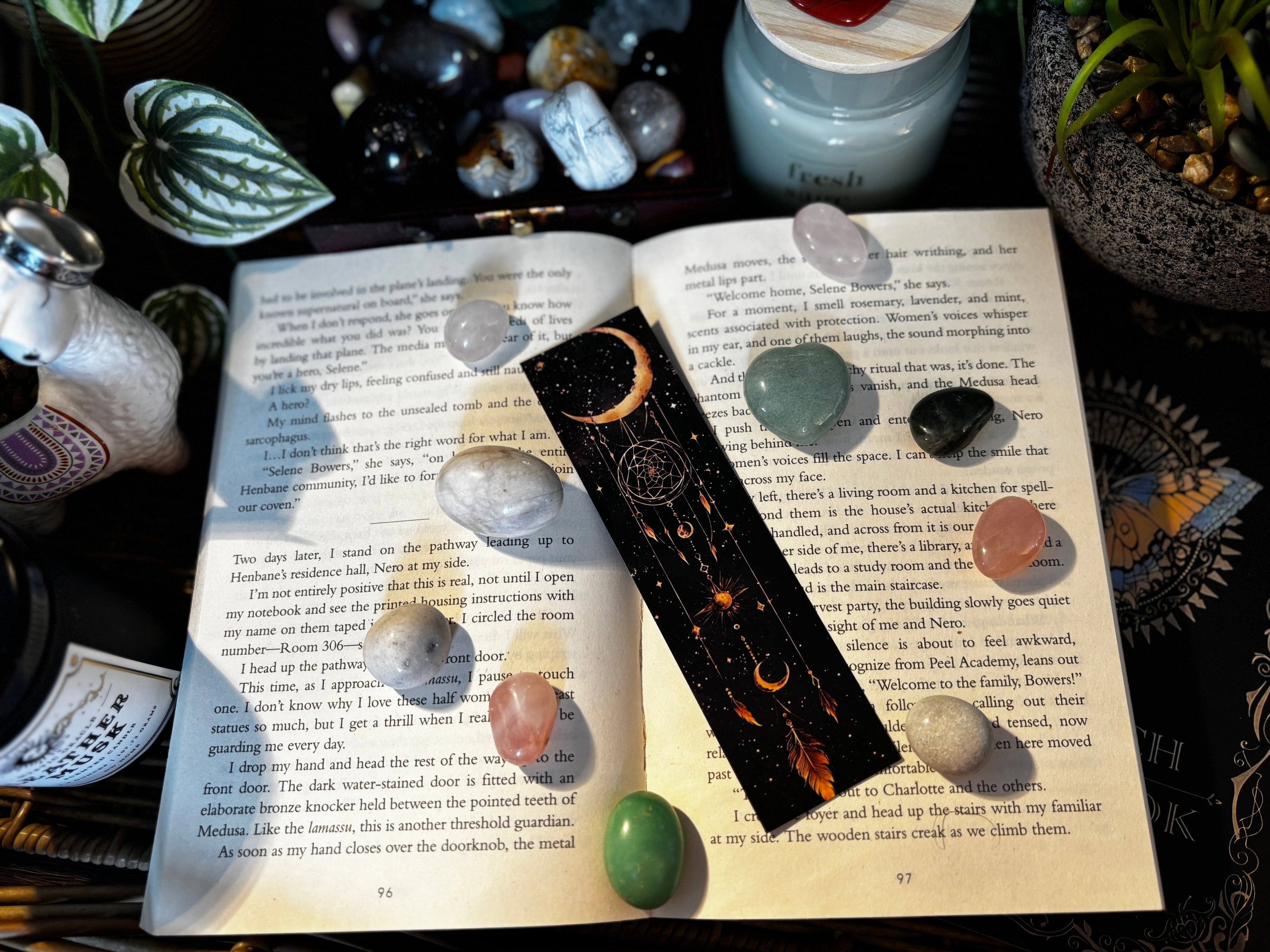 Moon Dreamcatcher Bookmark