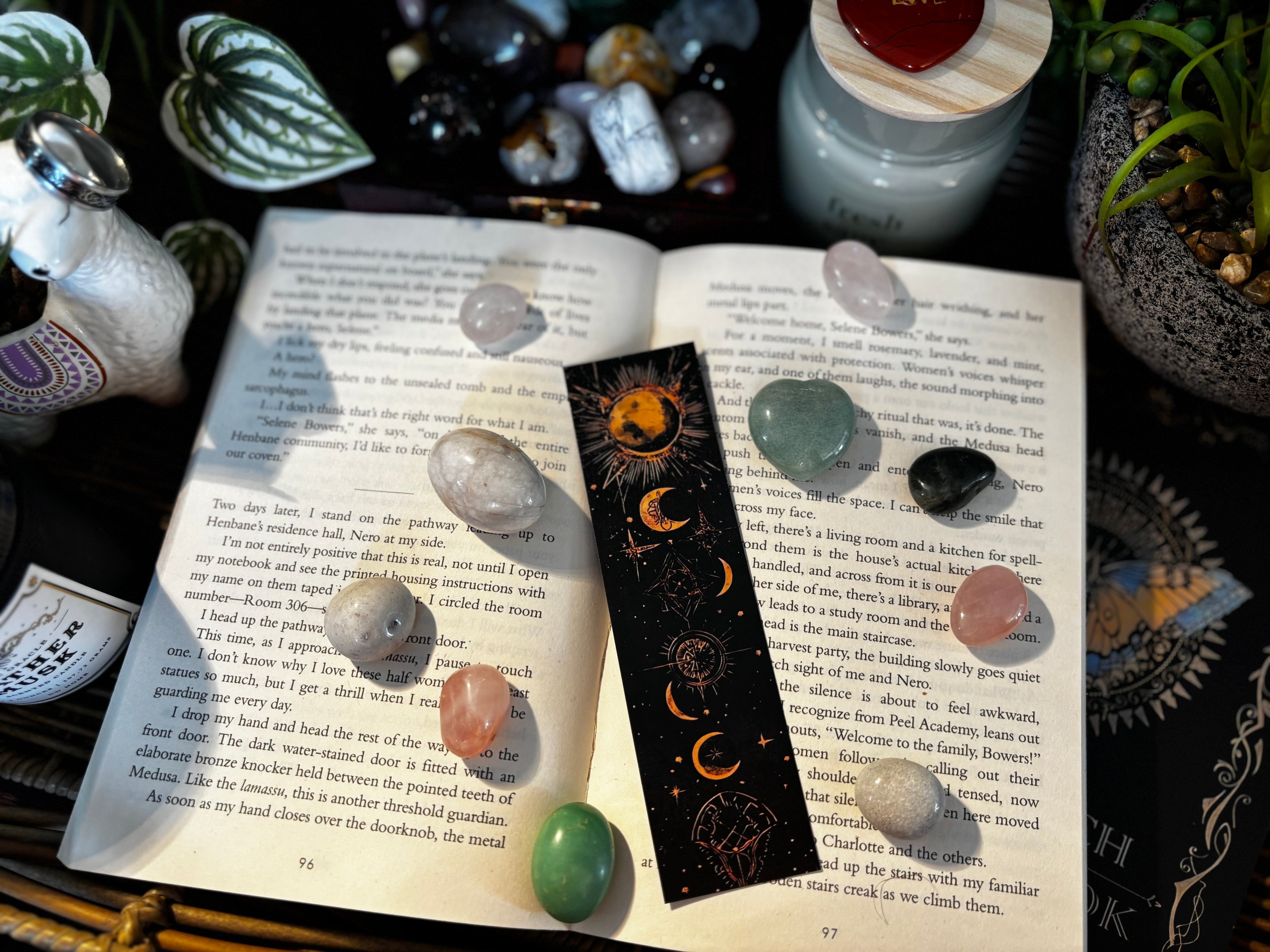 Sun, Moon Bookmark