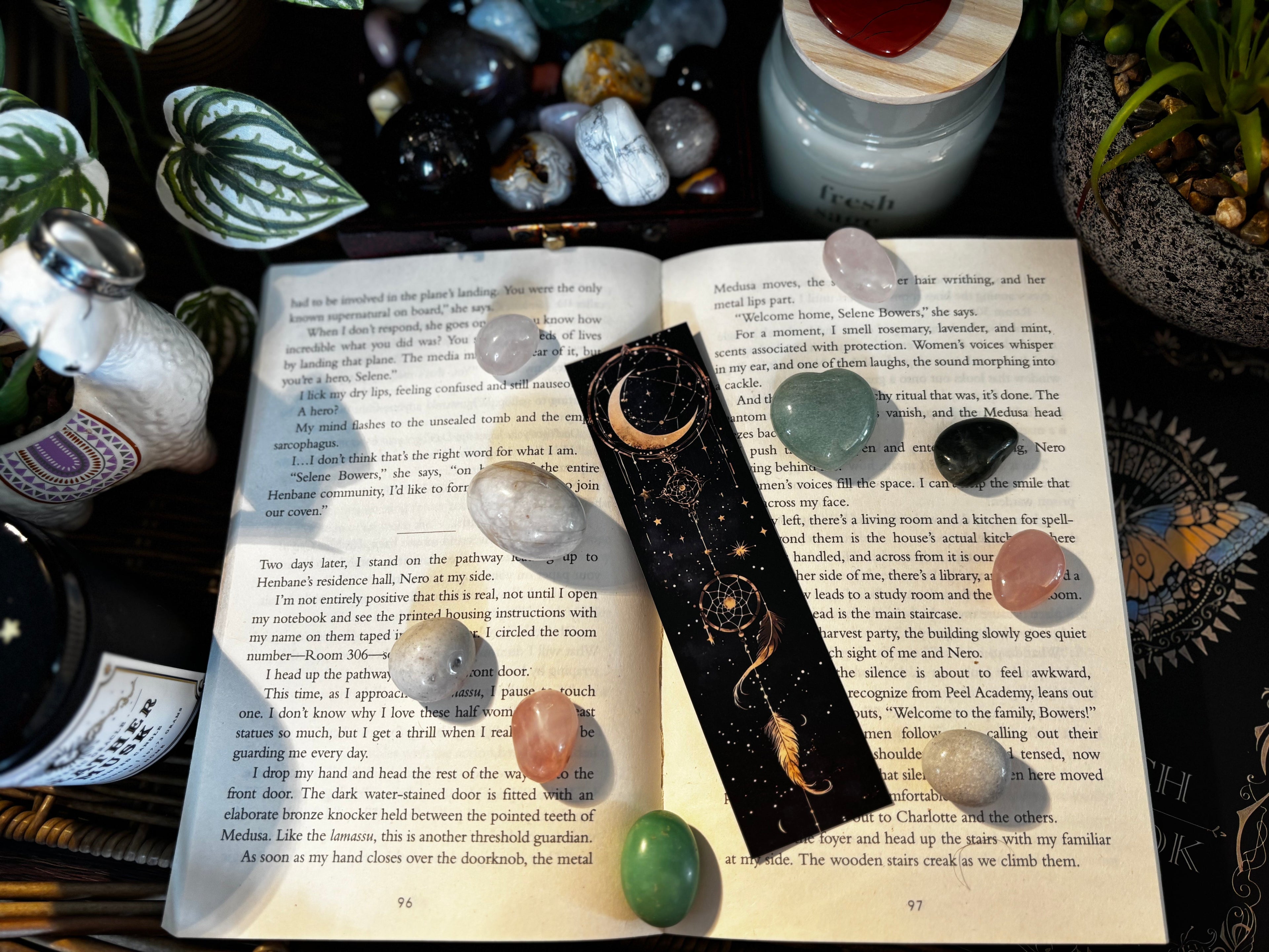Lunar Dreamcatcher Bookmark