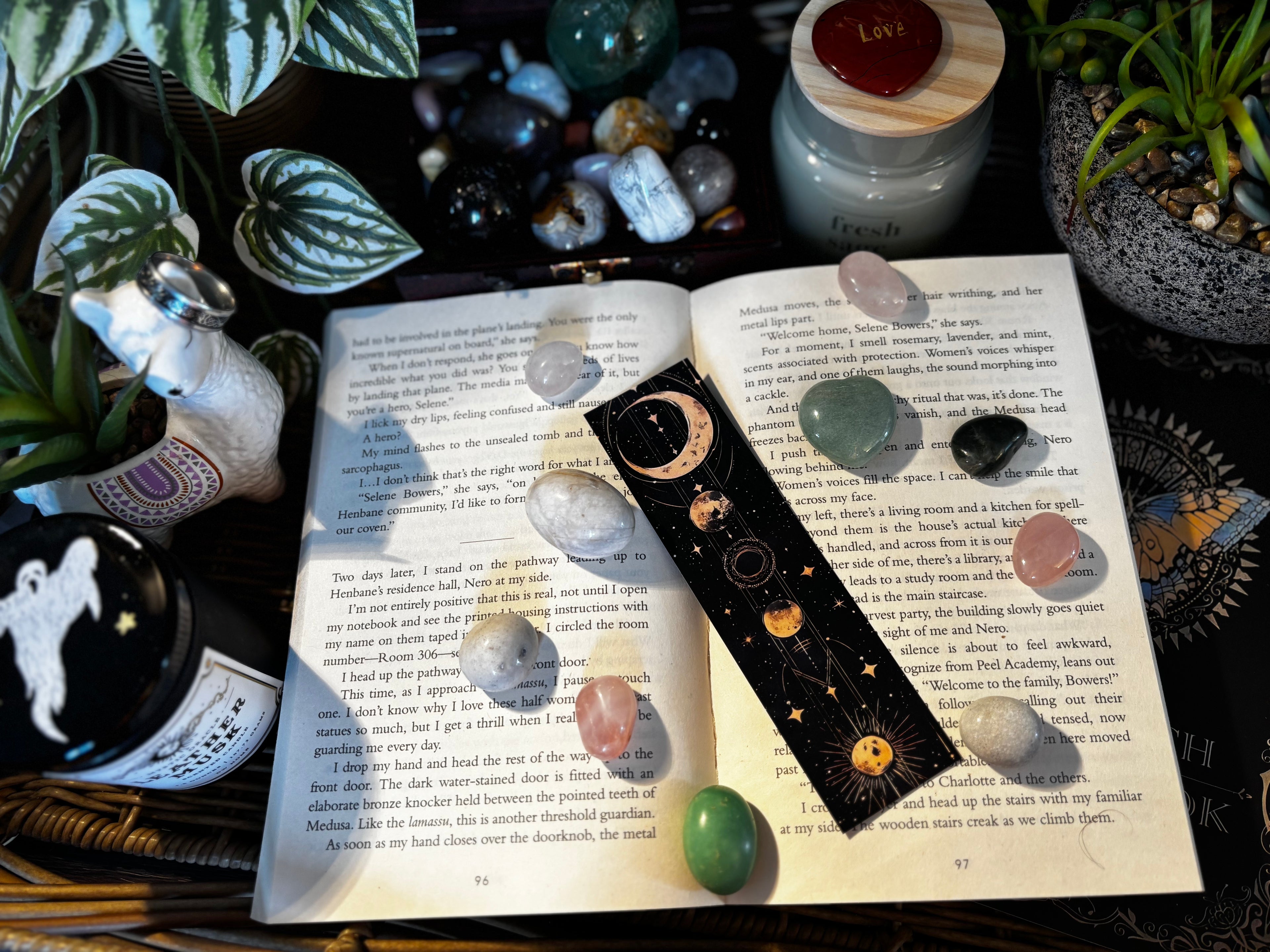 Lunar Celestial Bookmark