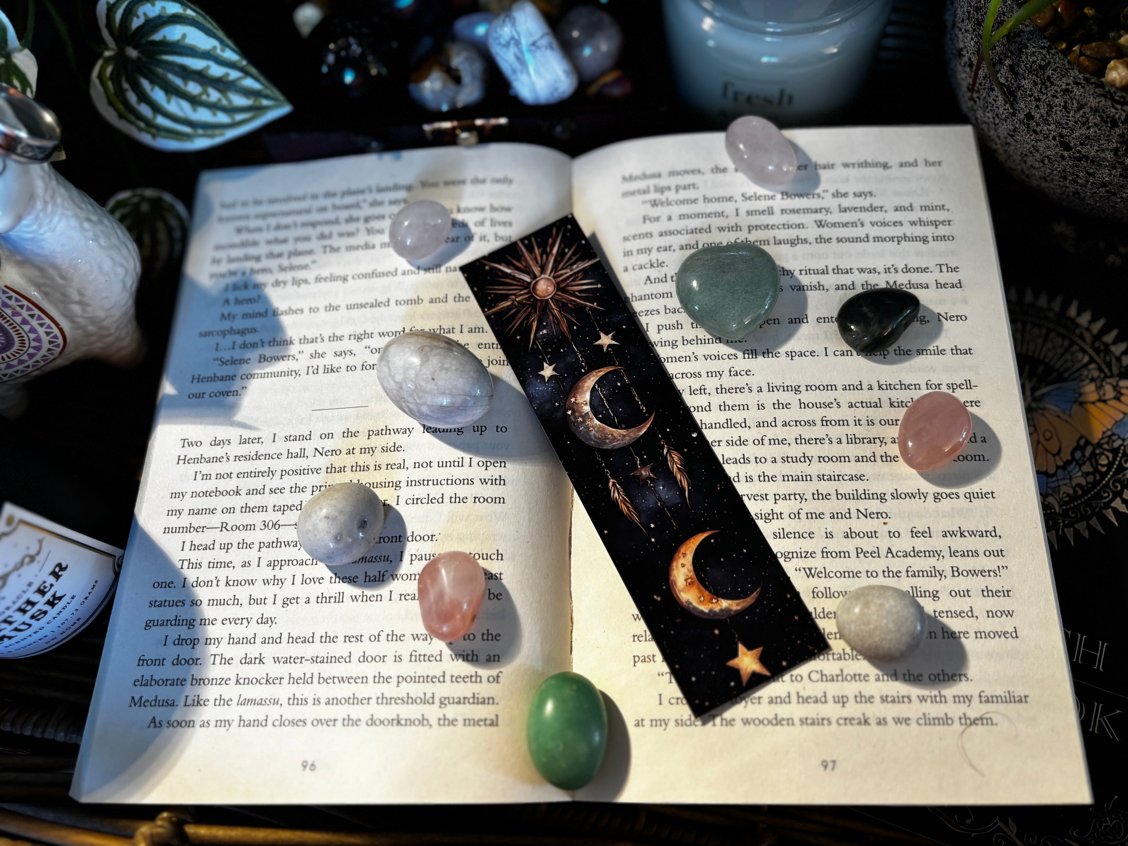 Sun and Moon Dreamcatcher Bookmark