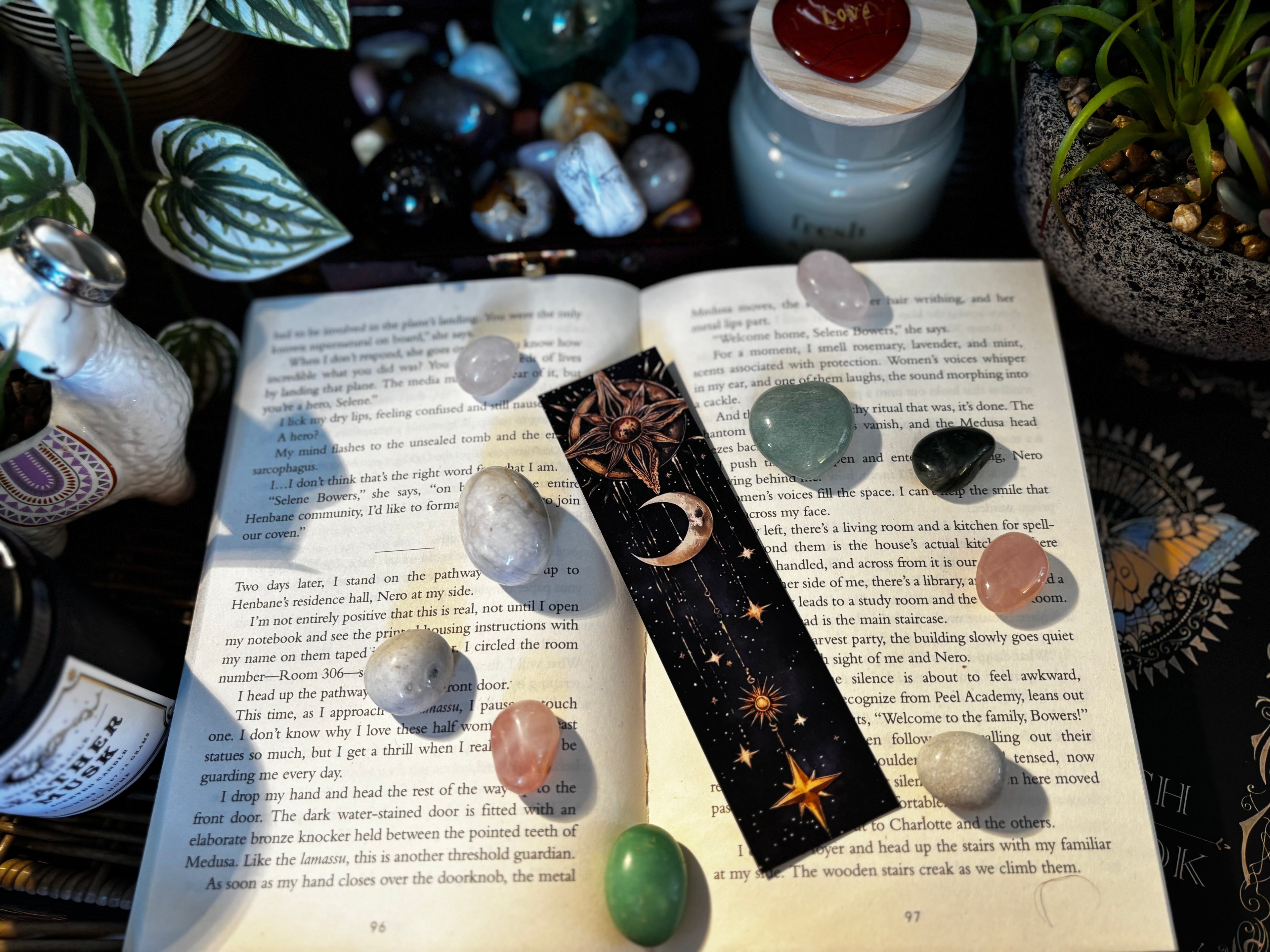 Stars and Moon Bookmark