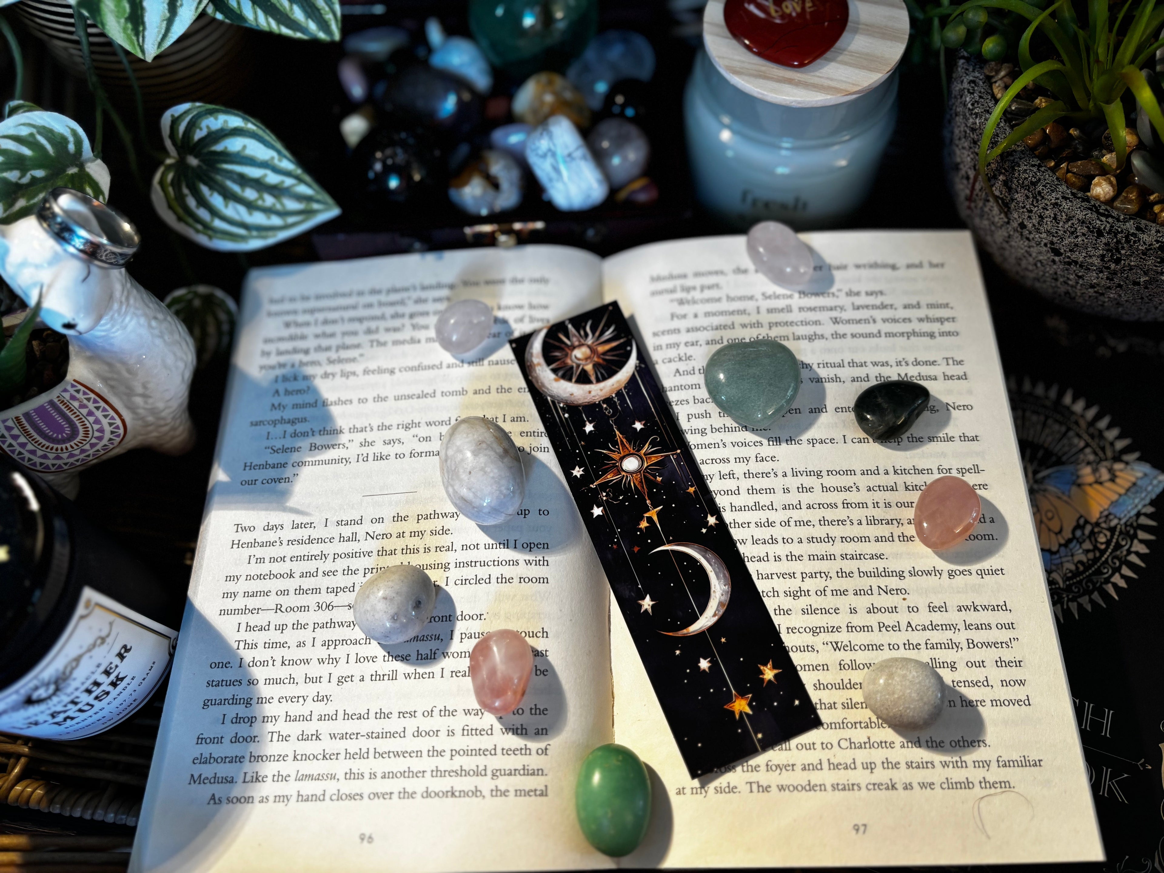 Lunar Stars Bookmark