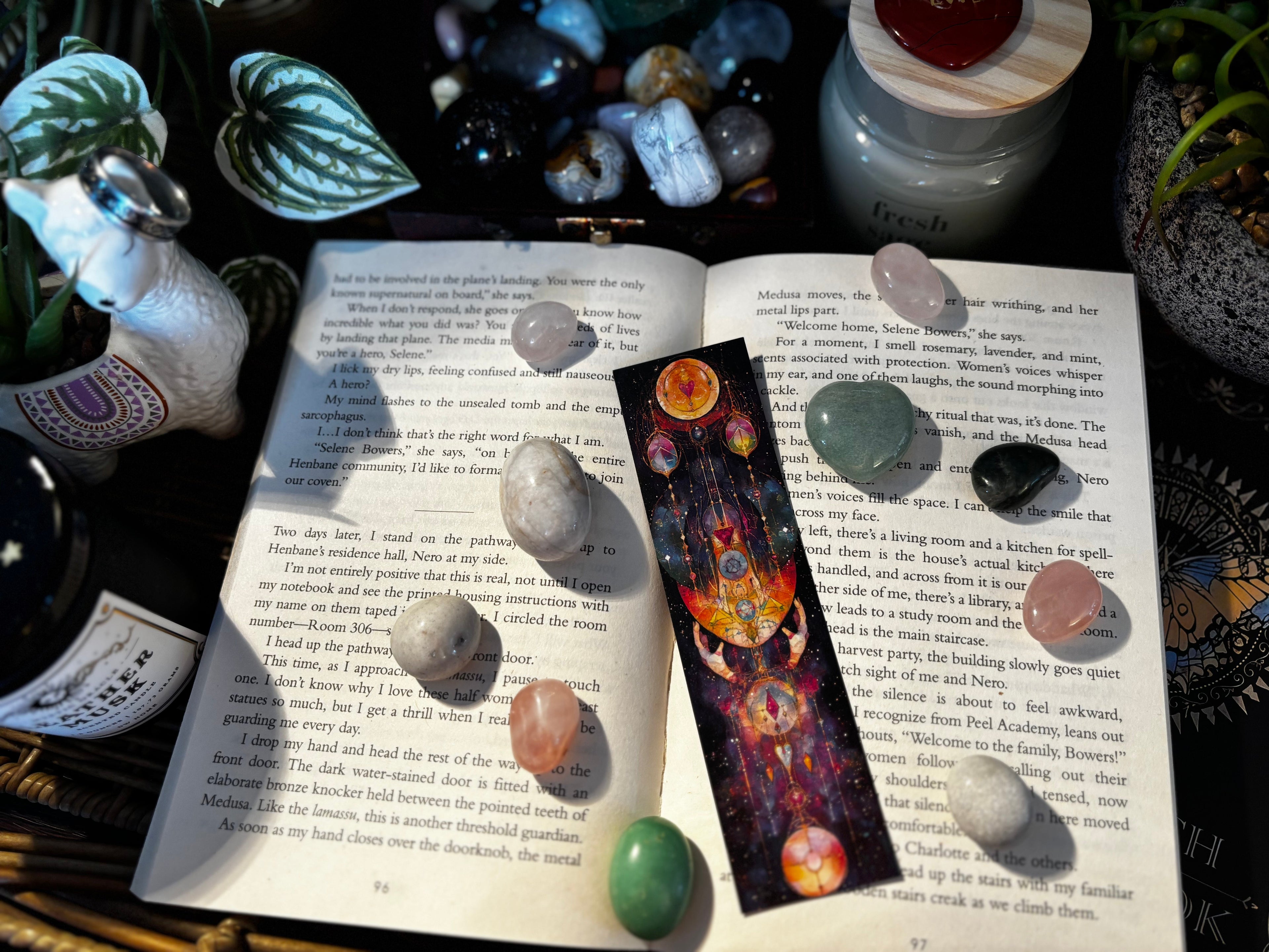 Colourful Celestial Bookmark
