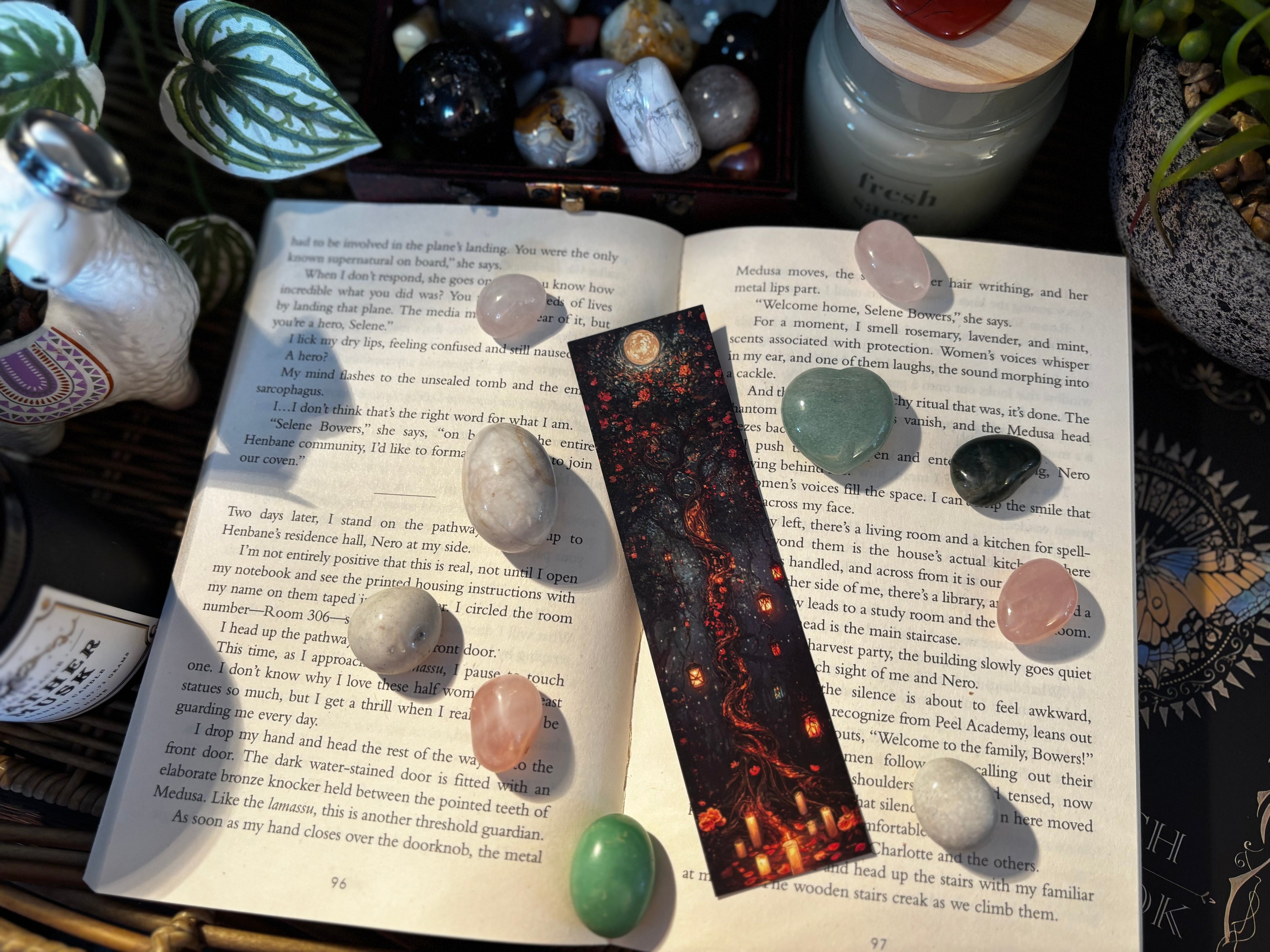 Lantern Tree Bookmark