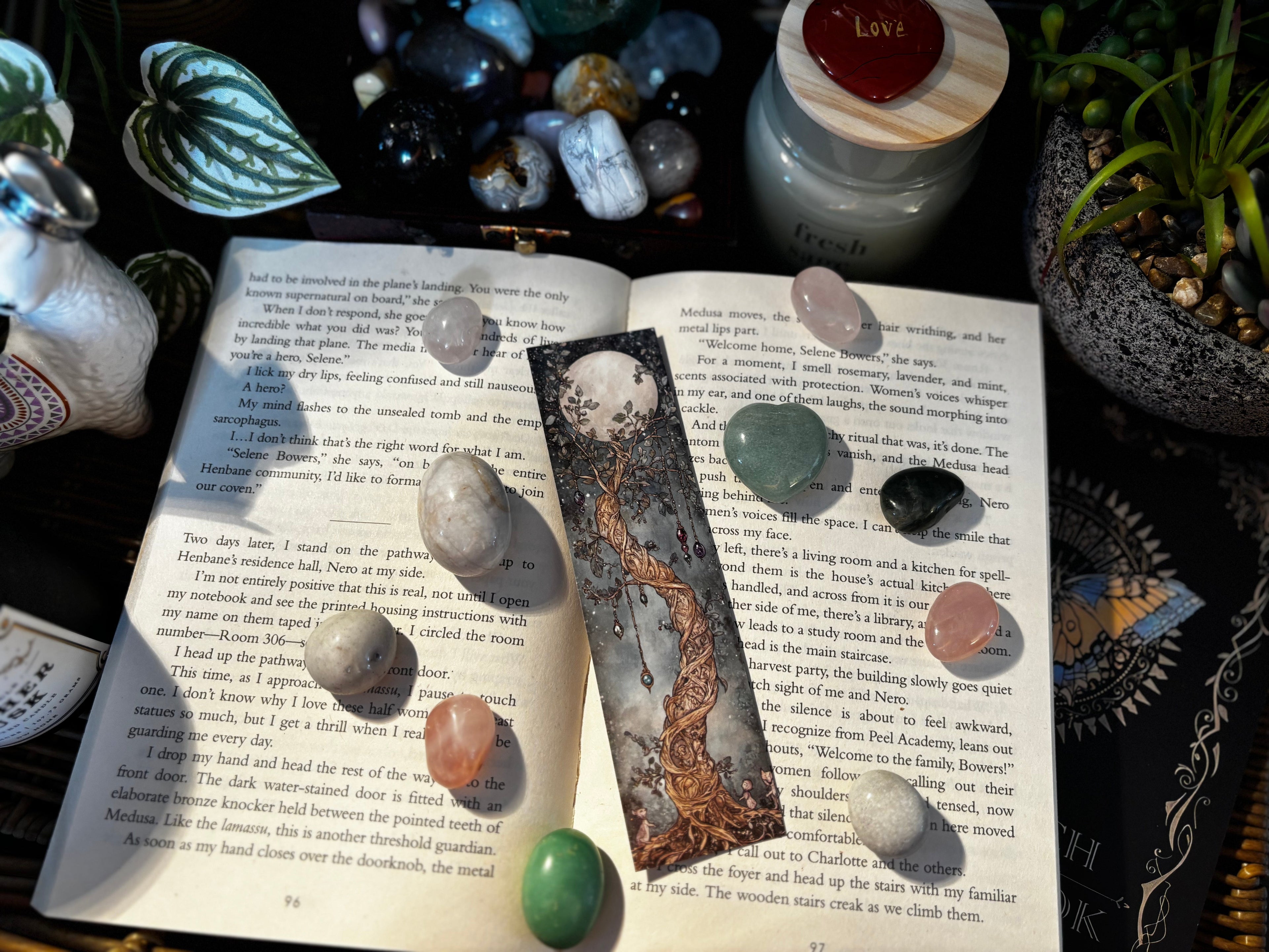 Candle Tree Bookmark