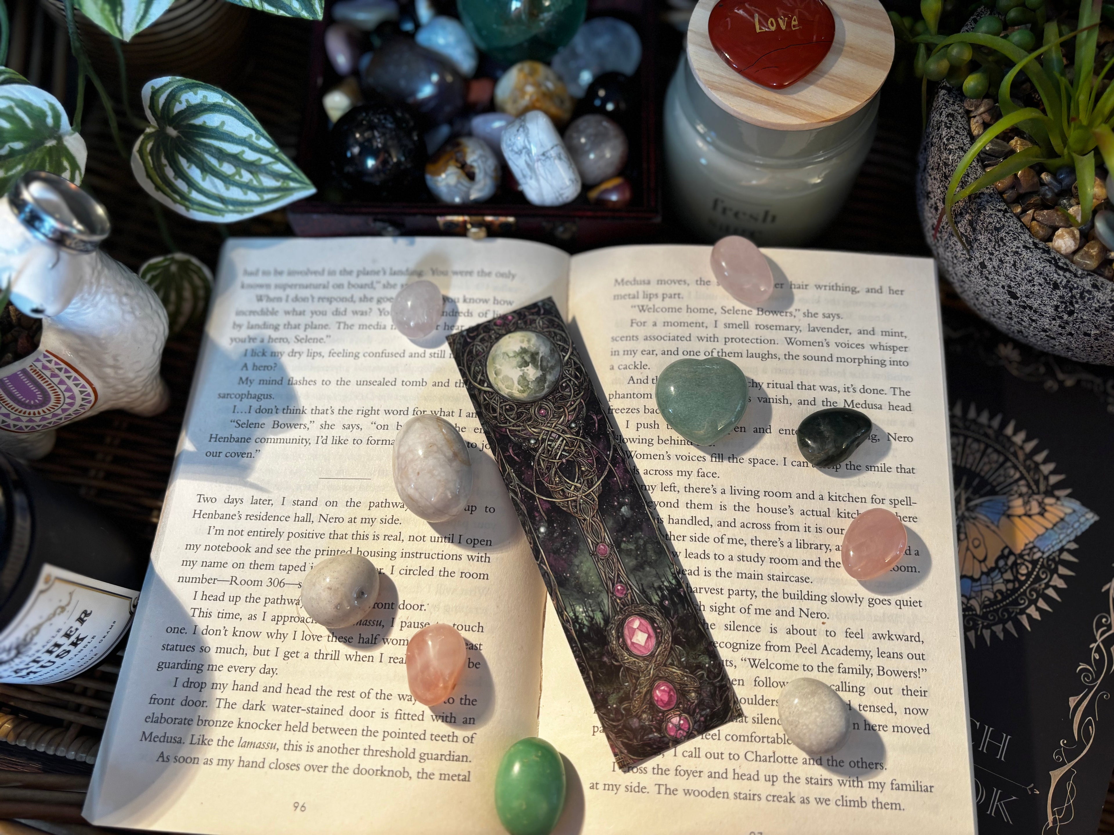 Moon Scepter Gem Bookmark