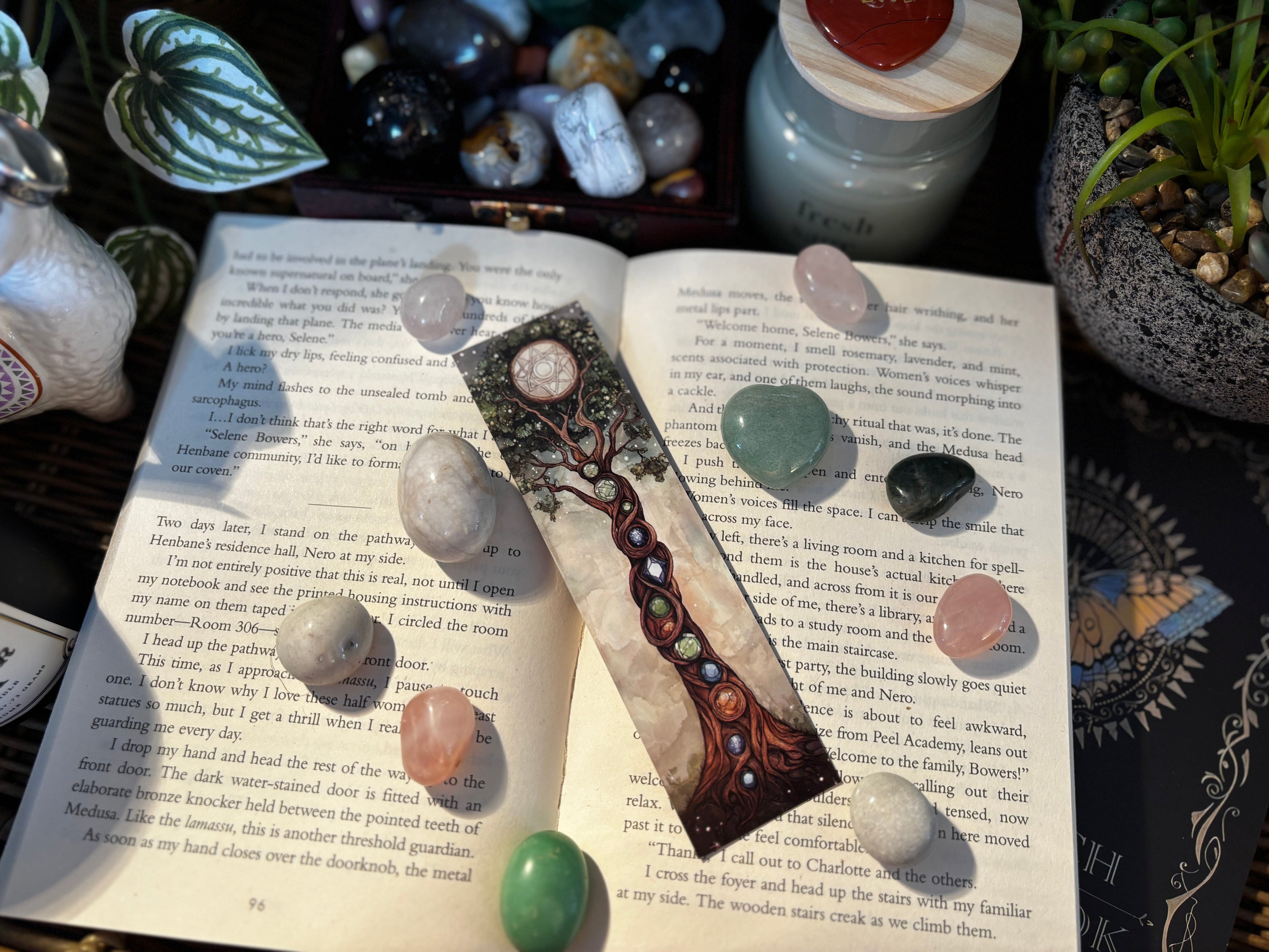 Crystal Tree Bookmark