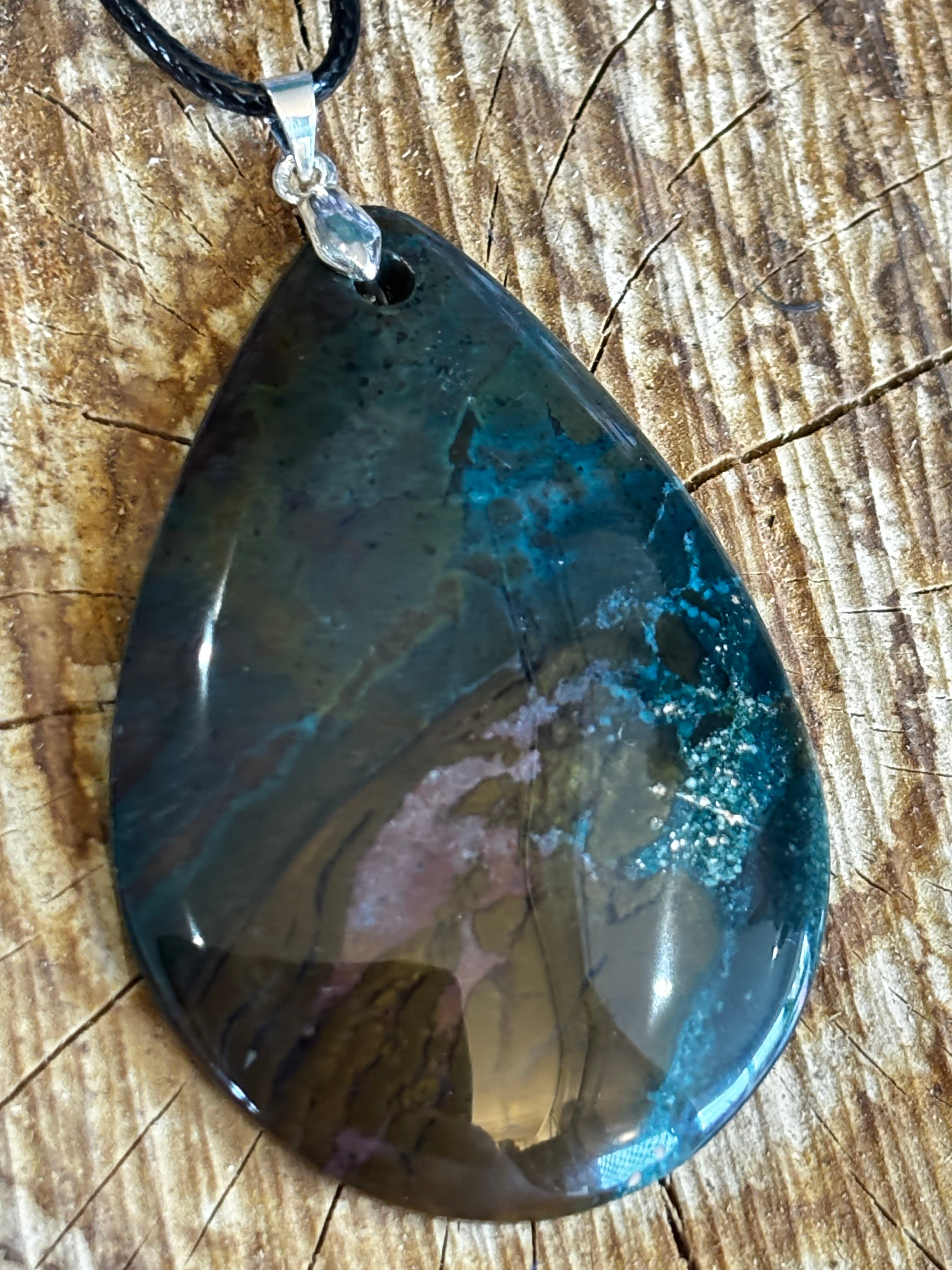 Ocean Jasper w/ Moss Inclusions