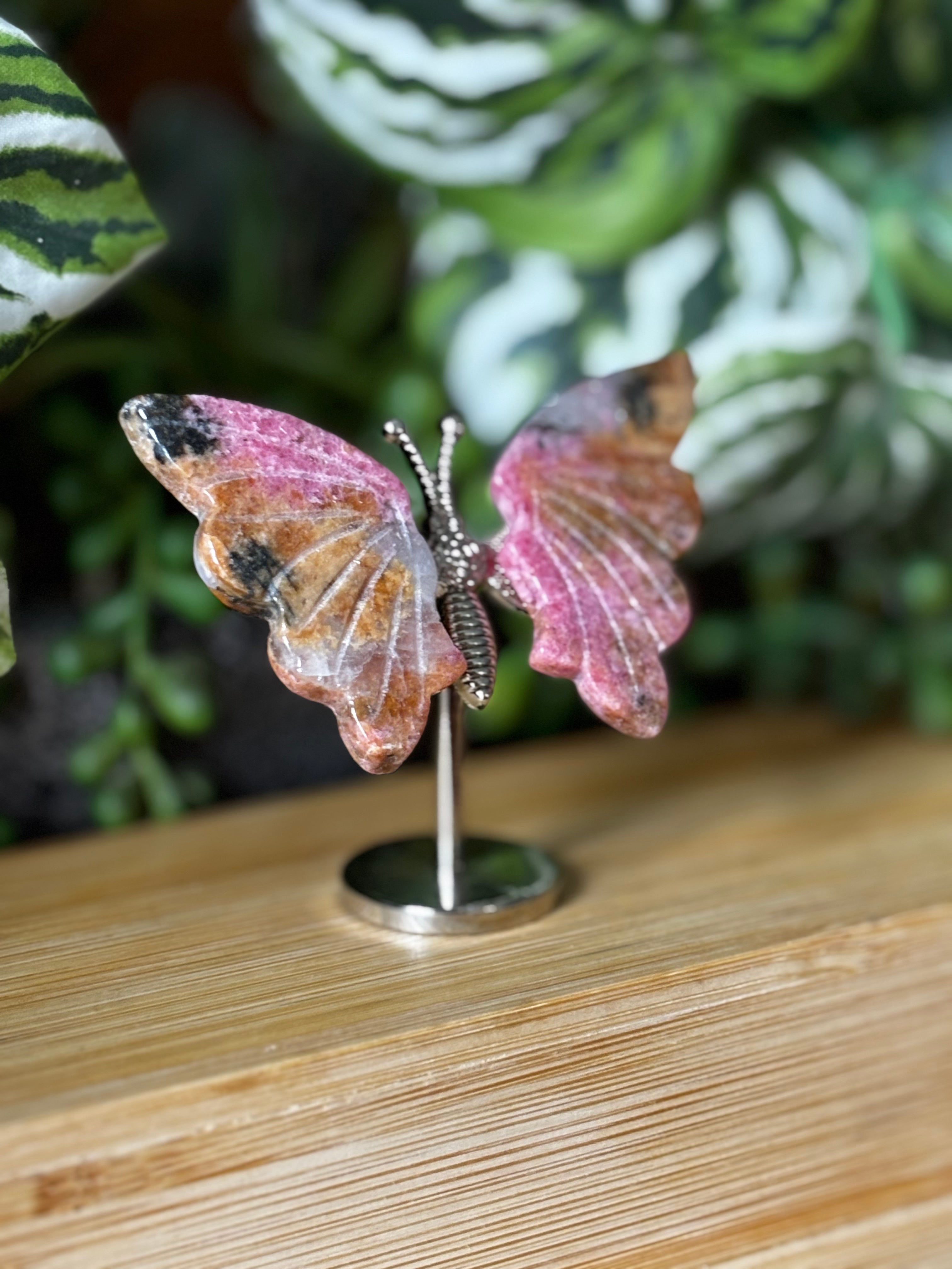 Rhodonite Butterfly 2