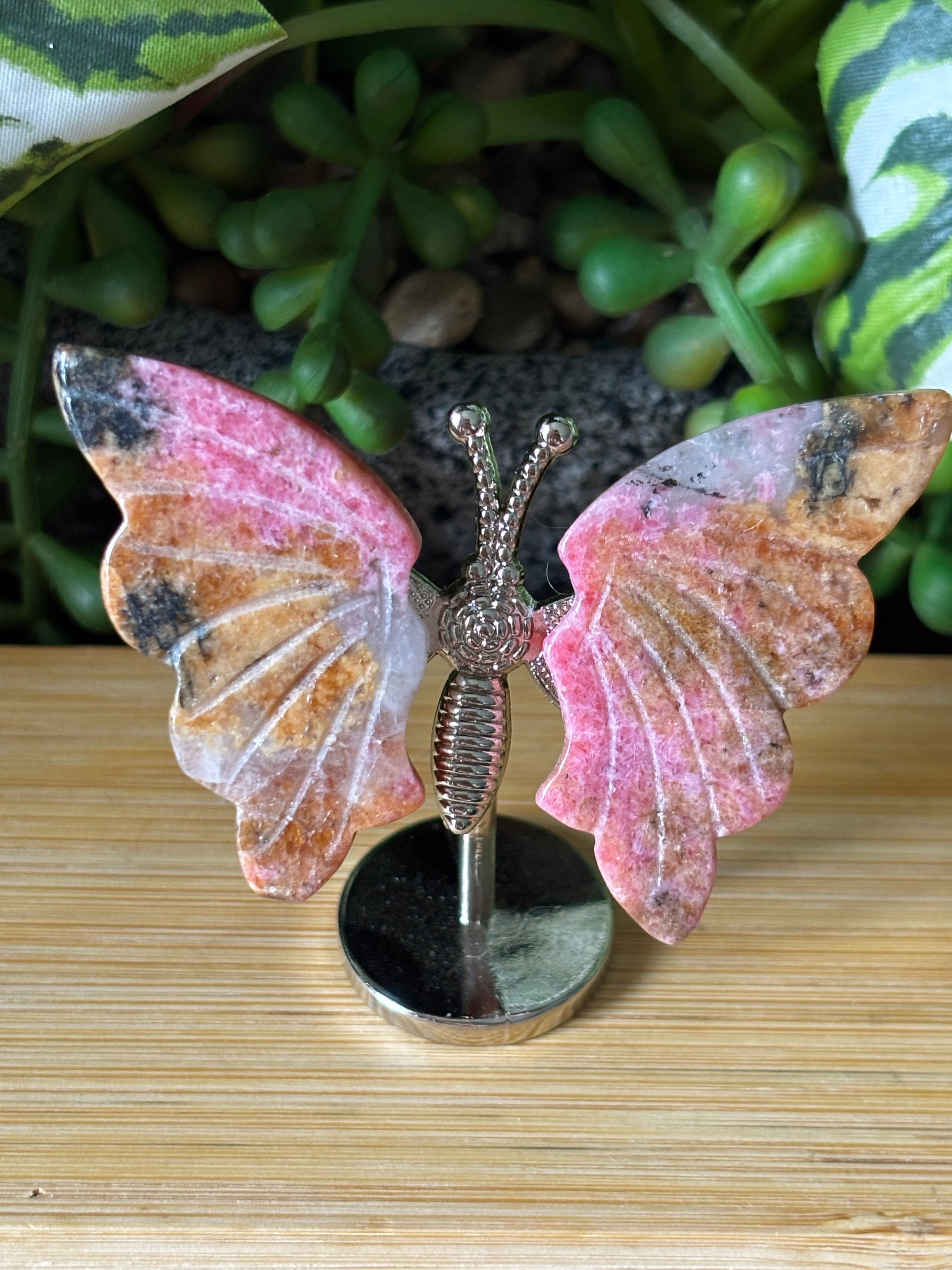 Rhodonite Butterfly 2