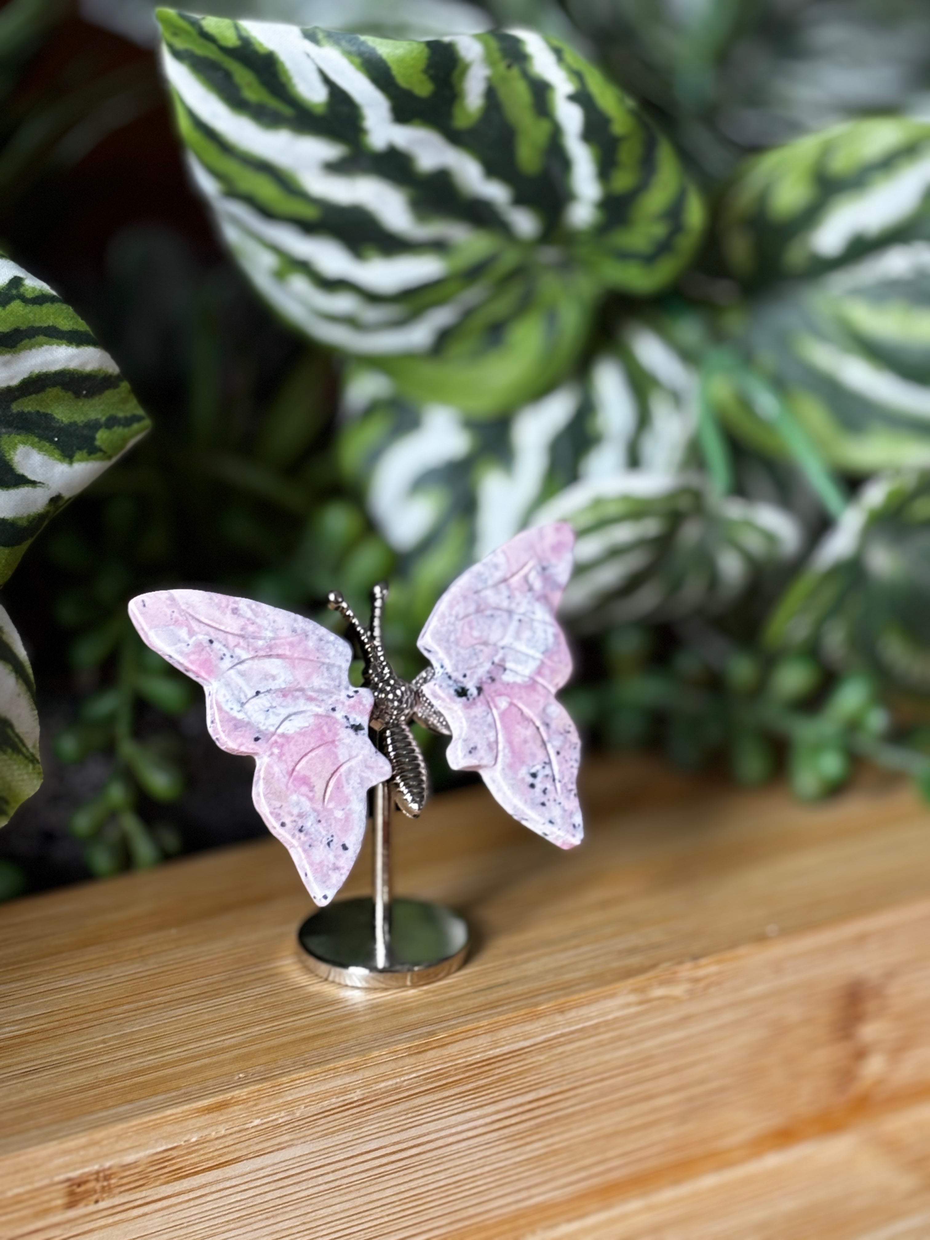 Peruvian Rhodonite Butterfly