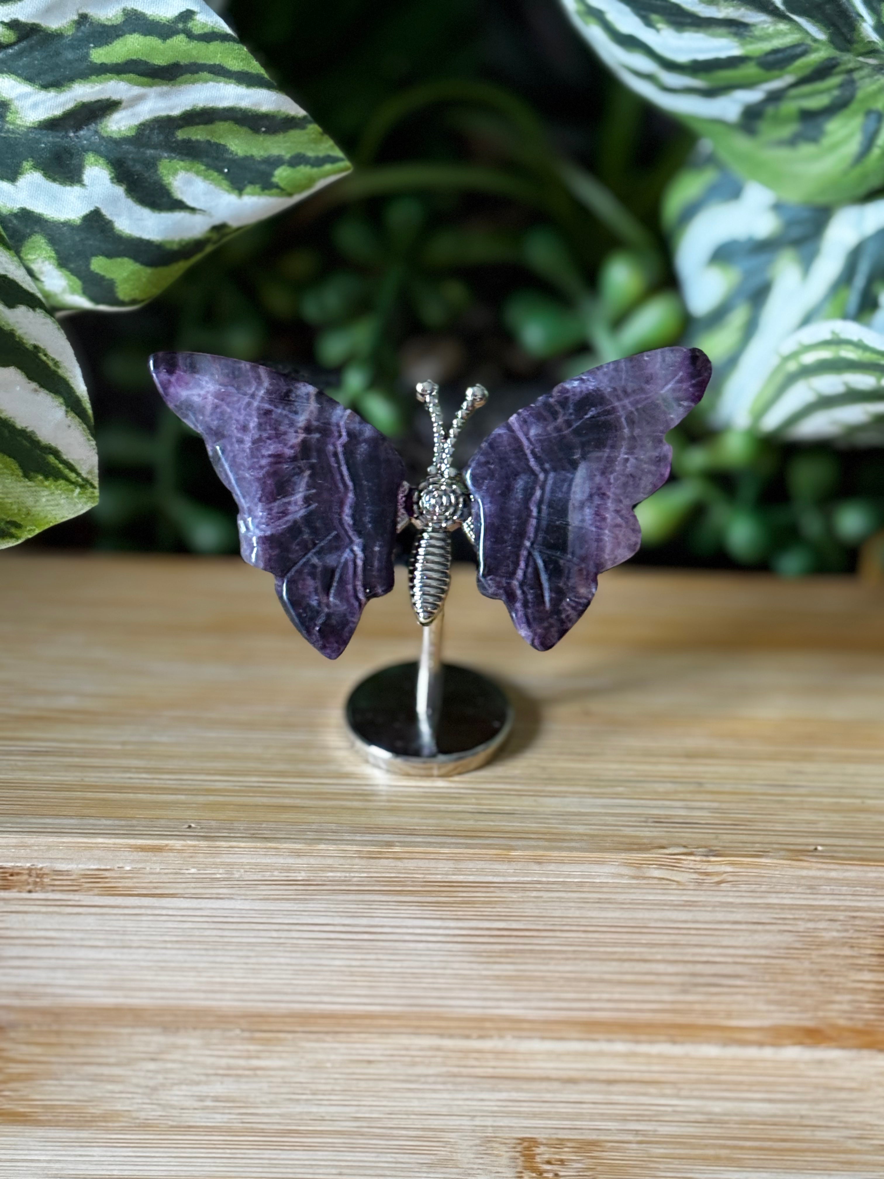Amethyst Butterfly