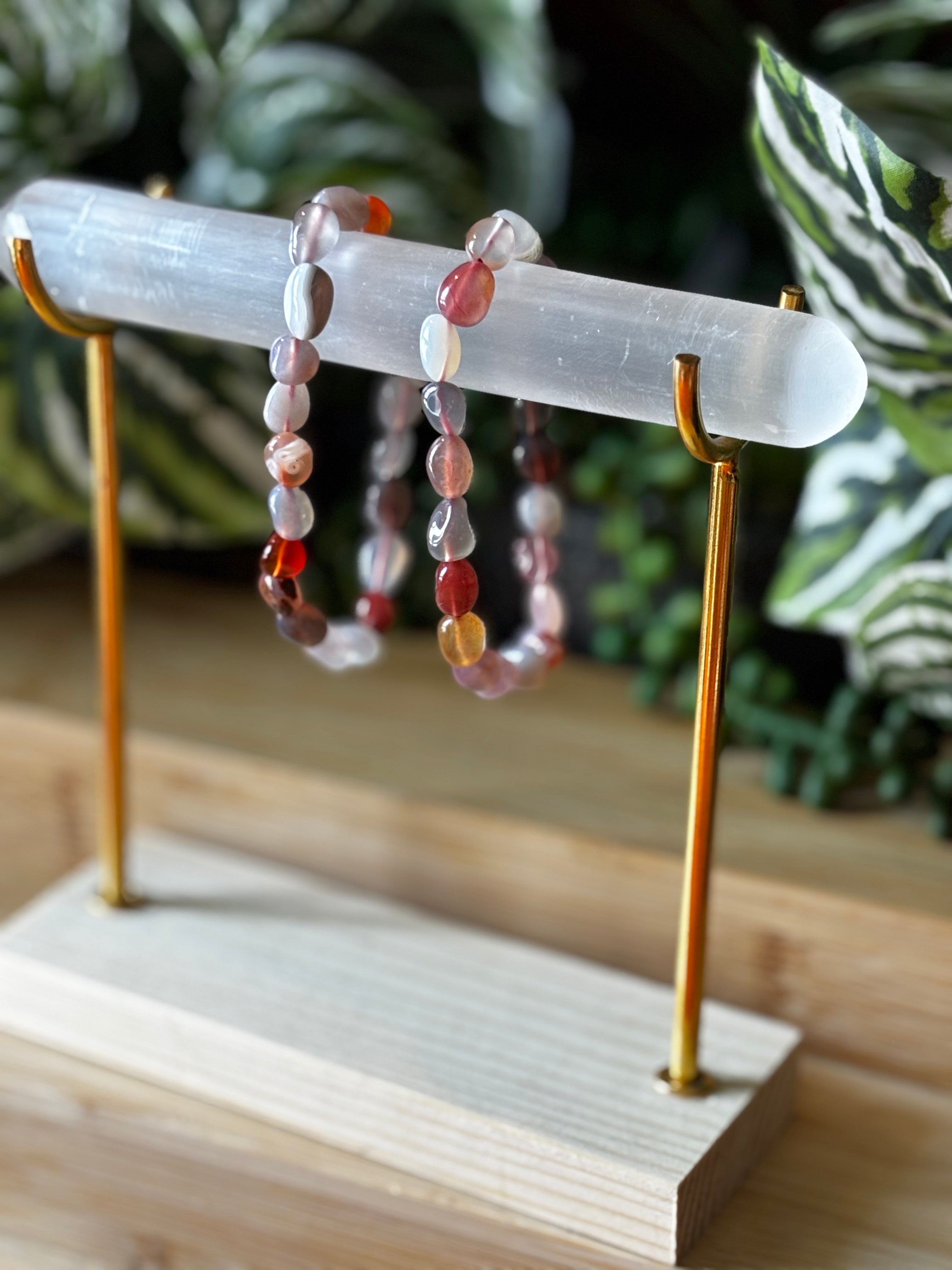 Botswana Agate Chip Bracelet