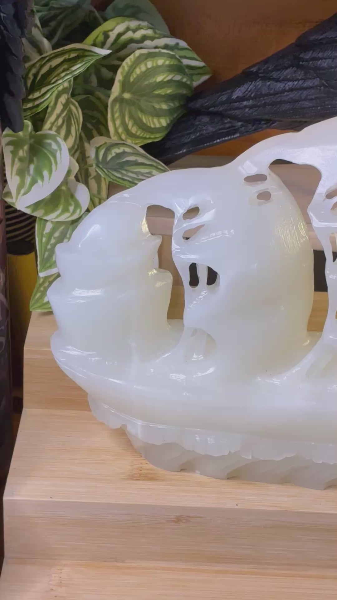 Afghan Jade Ship Carving